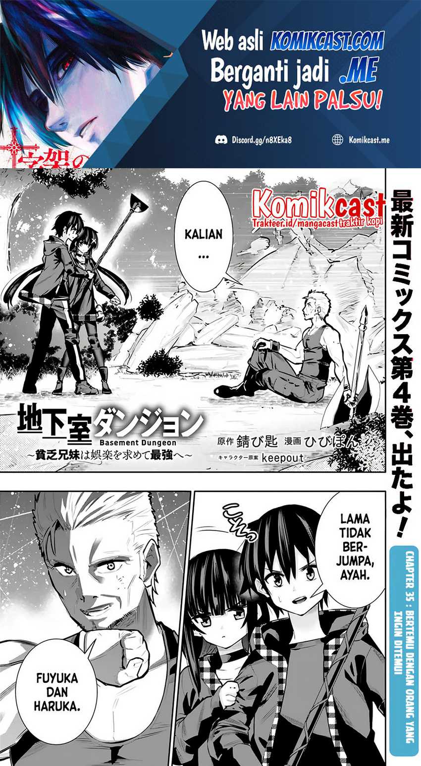 Chikashitsu Dungeon: Binbou Kyoudai wa Goraku o Motomete Saikyou e Chapter 35 - halaman 2