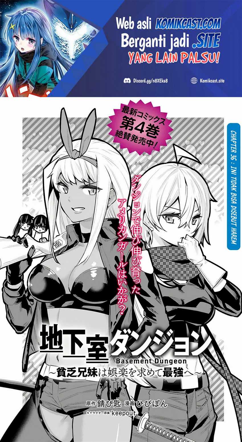 Chikashitsu Dungeon: Binbou Kyoudai wa Goraku o Motomete Saikyou e Chapter 36 - halaman 2