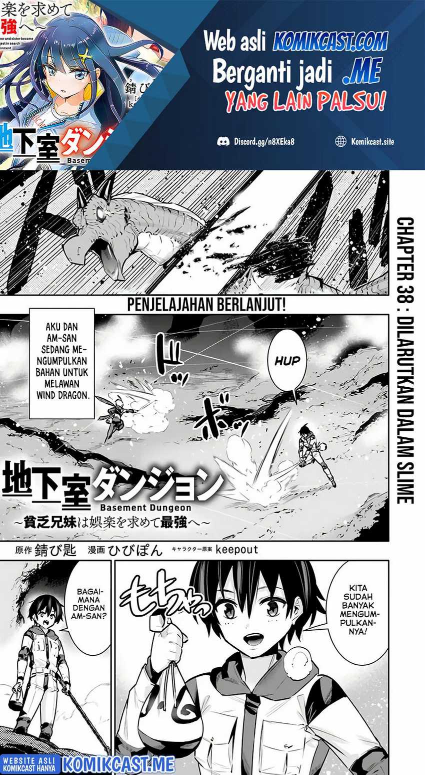 Chikashitsu Dungeon: Binbou Kyoudai wa Goraku o Motomete Saikyou e Chapter 38 - halaman 2