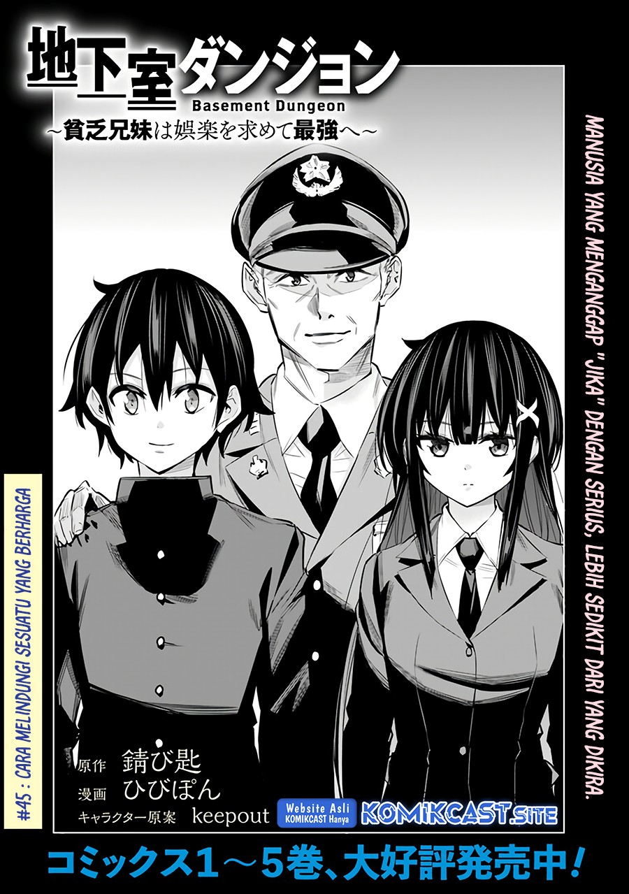 Chikashitsu Dungeon: Binbou Kyoudai wa Goraku o Motomete Saikyou e Chapter 45 - halaman 3