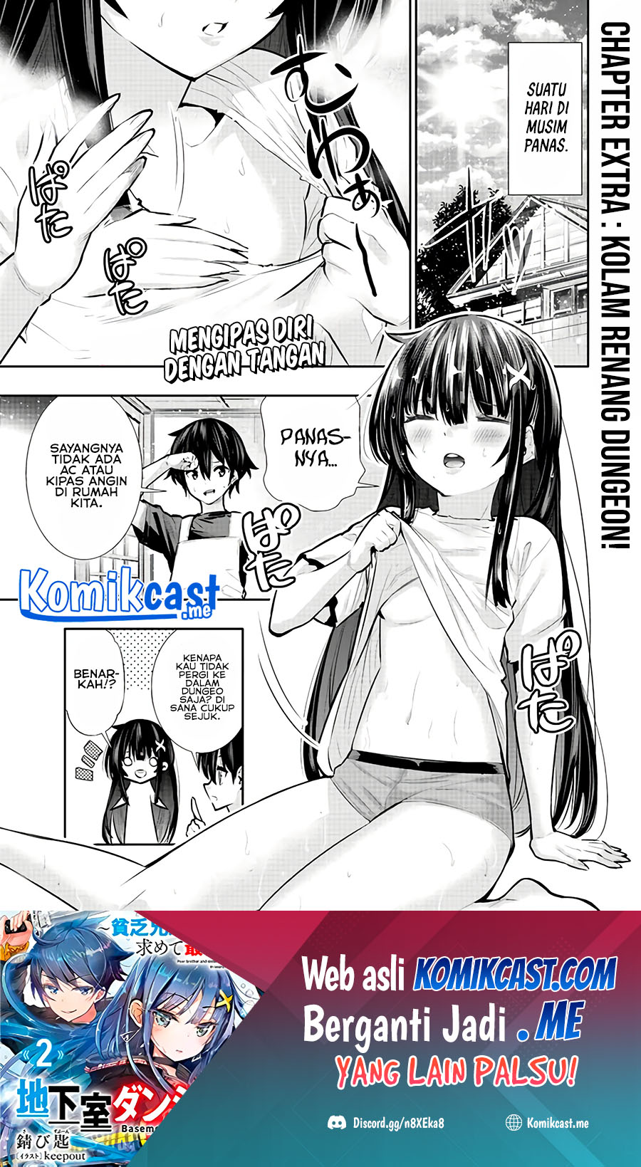 Chikashitsu Dungeon: Binbou Kyoudai wa Goraku o Motomete Saikyou e Chapter 46.5 - halaman 2