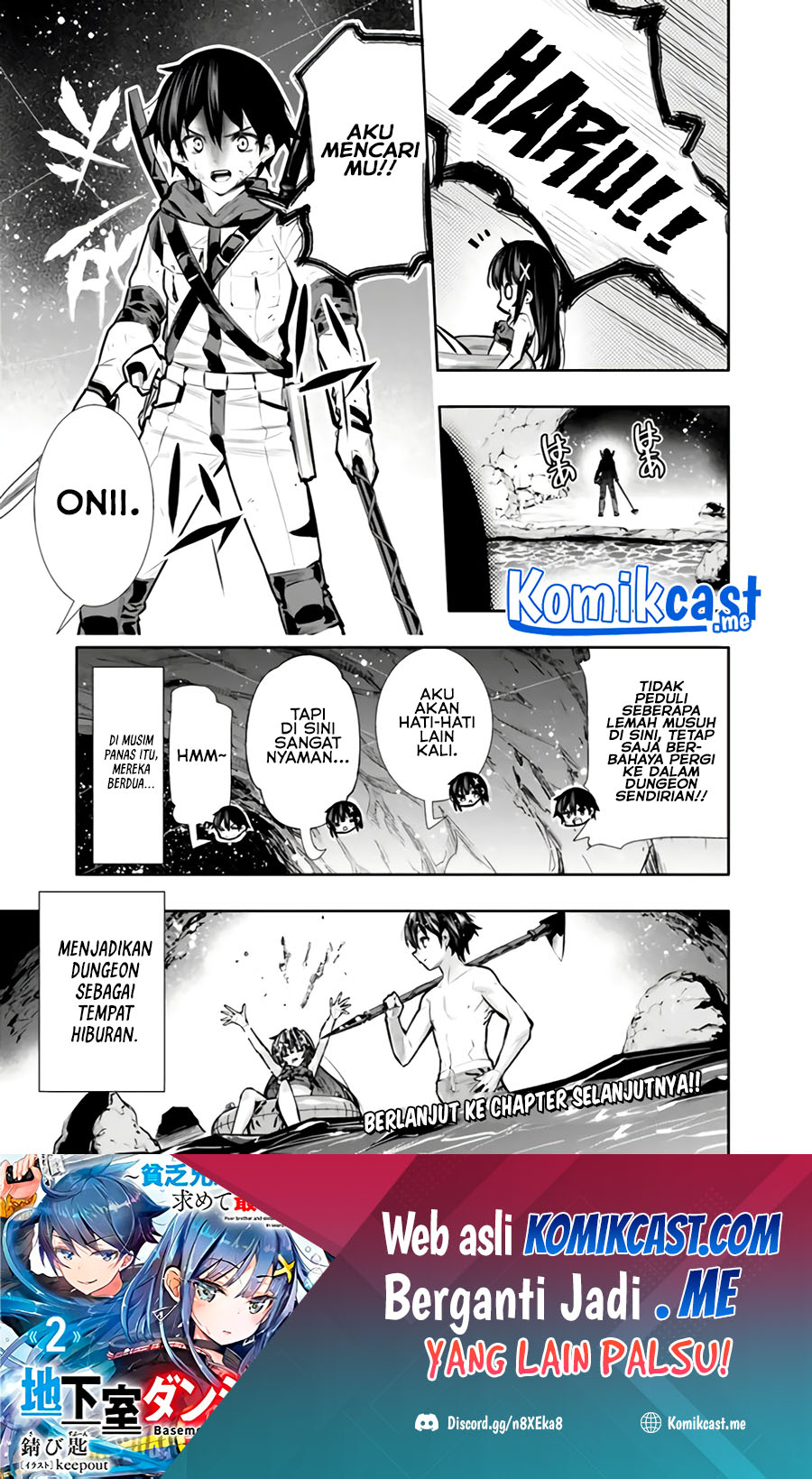 Chikashitsu Dungeon: Binbou Kyoudai wa Goraku o Motomete Saikyou e Chapter 46.5 - halaman 6