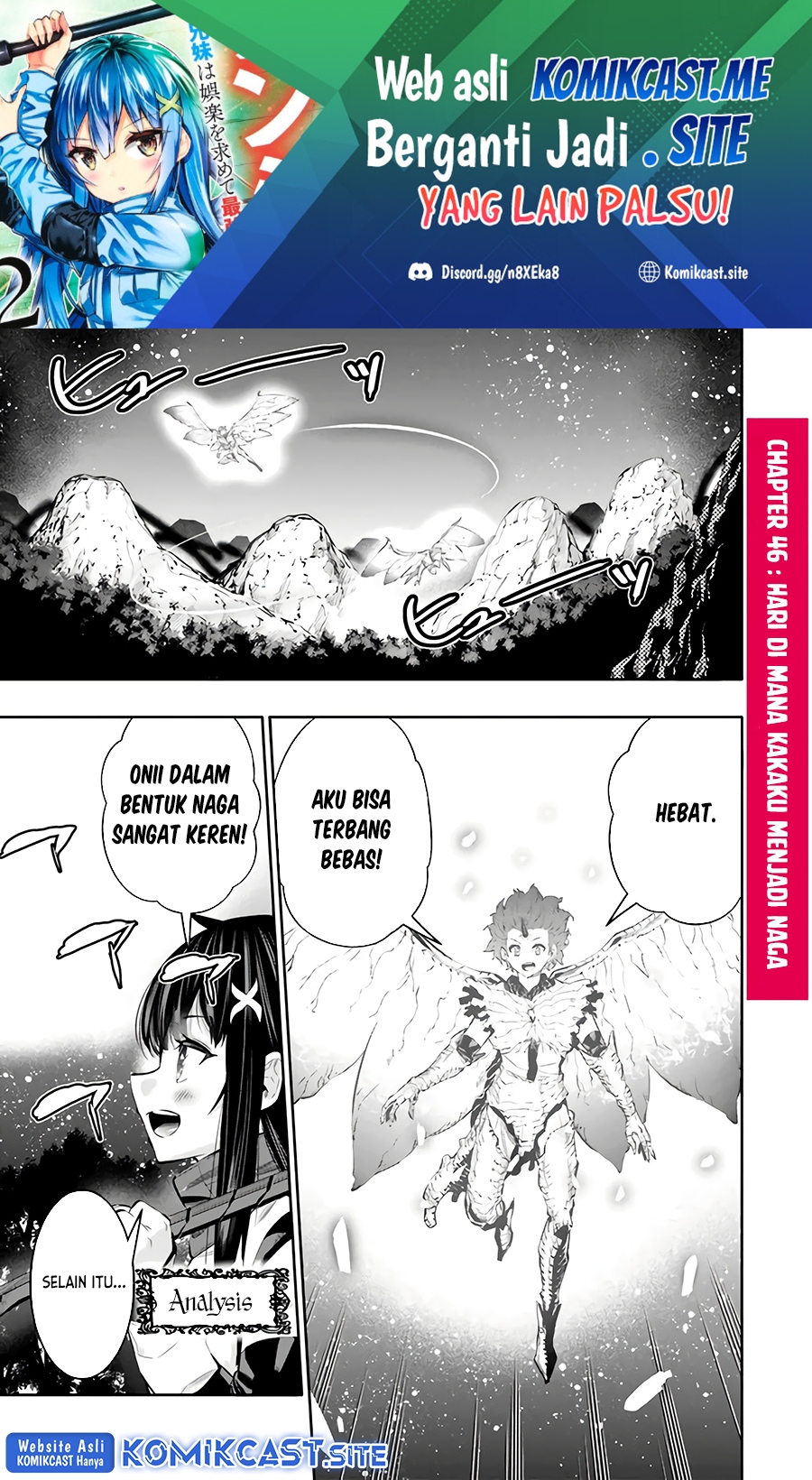 Chikashitsu Dungeon: Binbou Kyoudai wa Goraku o Motomete Saikyou e Chapter 46 - halaman 2