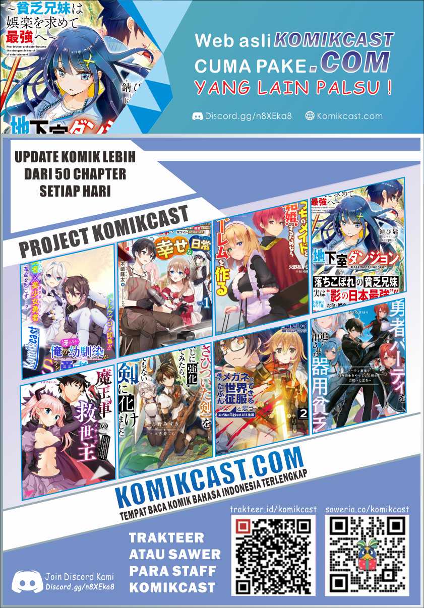 Chikashitsu Dungeon: Binbou Kyoudai wa Goraku o Motomete Saikyou e Chapter 6 - halaman 22