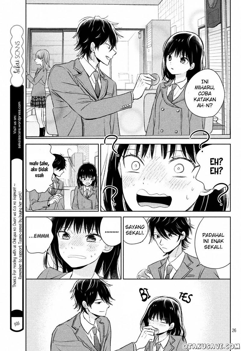 Chikyuu no Owari wa Koi no Hajimari Chapter 1 - halaman 26