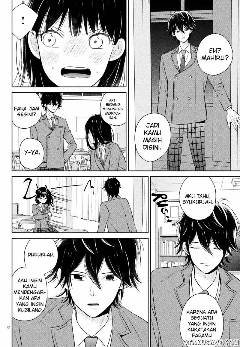Chikyuu no Owari wa Koi no Hajimari Chapter 1 - halaman 40