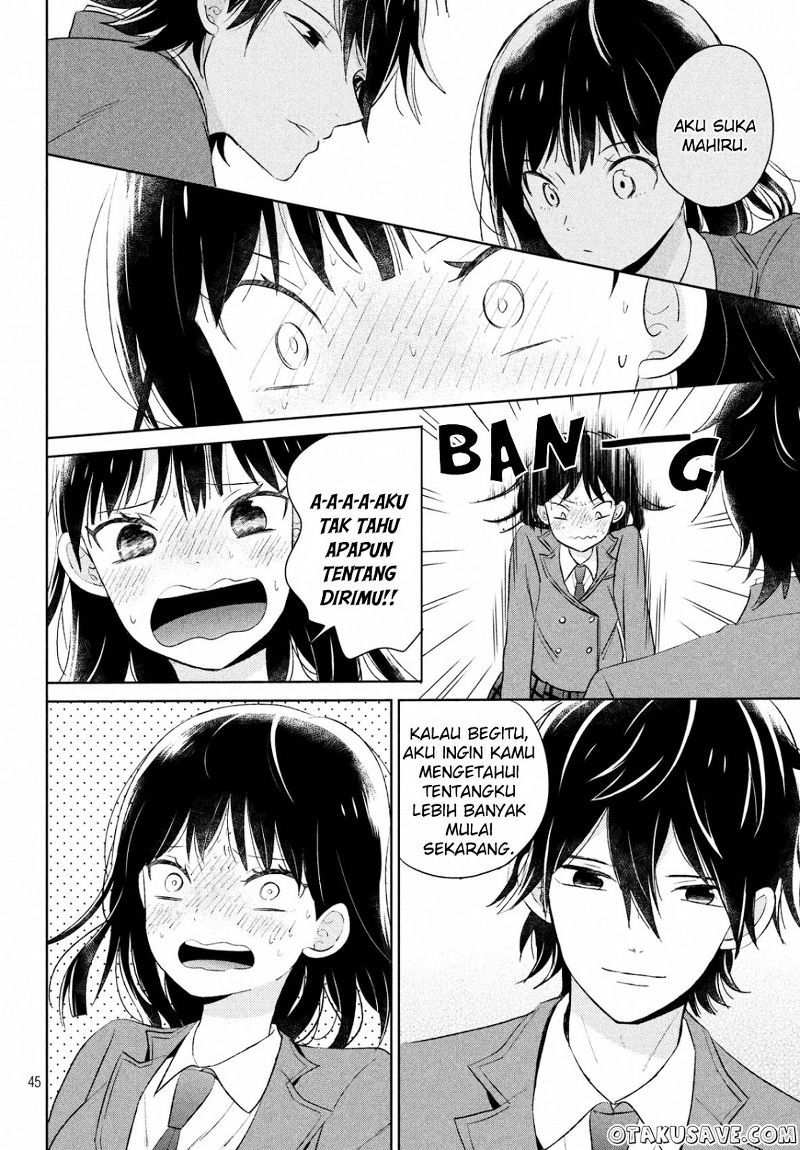 Chikyuu no Owari wa Koi no Hajimari Chapter 1 - halaman 44