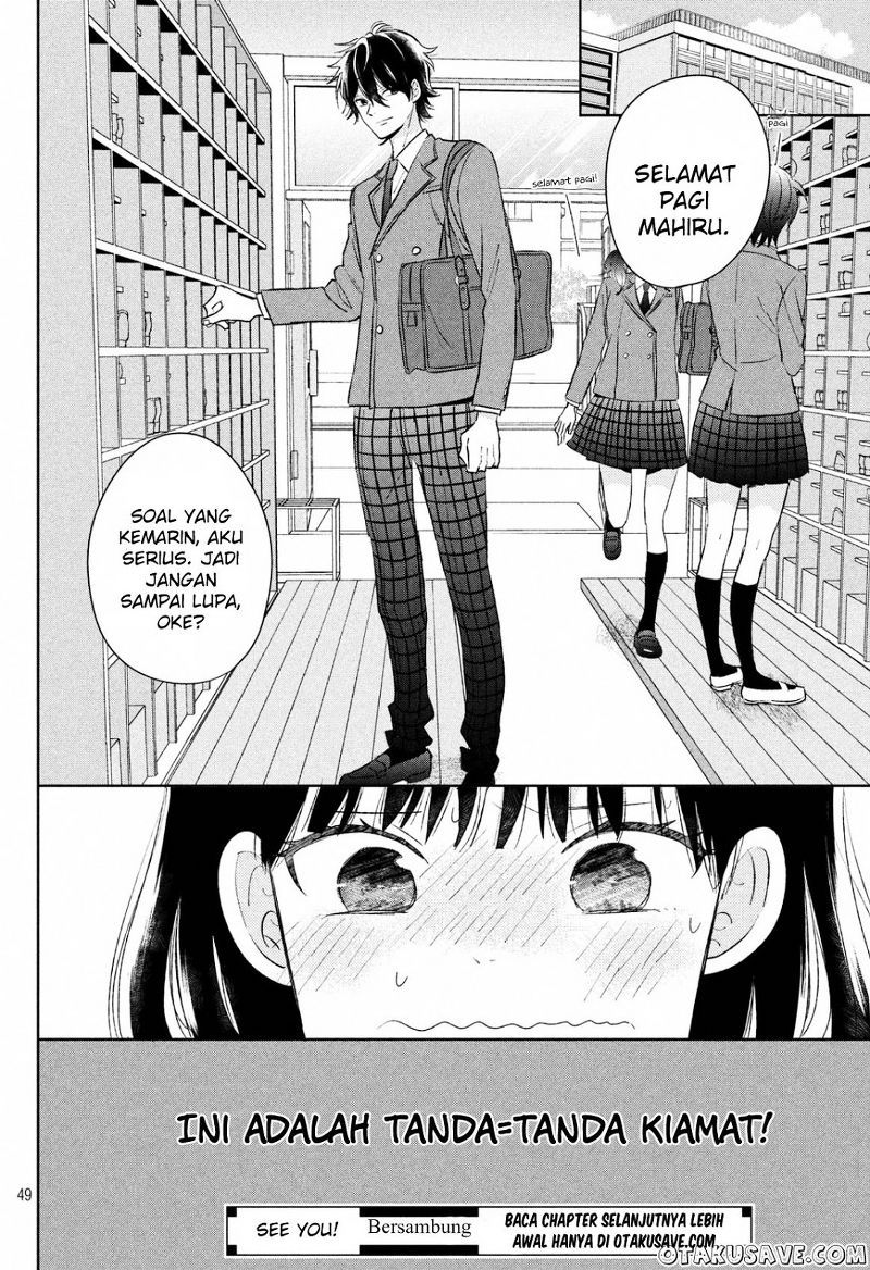 Chikyuu no Owari wa Koi no Hajimari Chapter 1 - halaman 48
