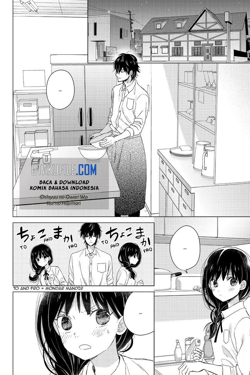 Chikyuu no Owari wa Koi no Hajimari Chapter 14 - halaman 33