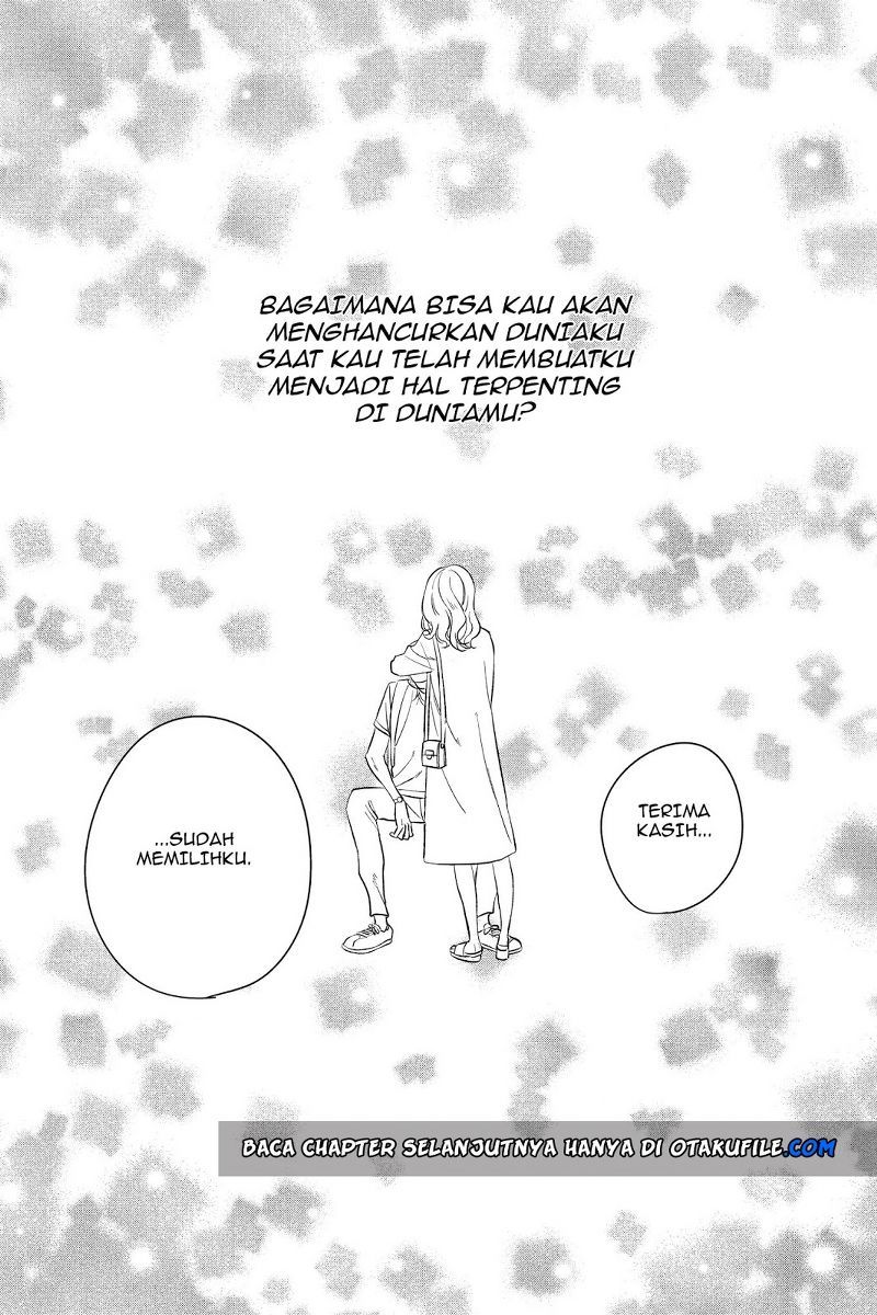 Chikyuu no Owari wa Koi no Hajimari Chapter 17 - halaman 44