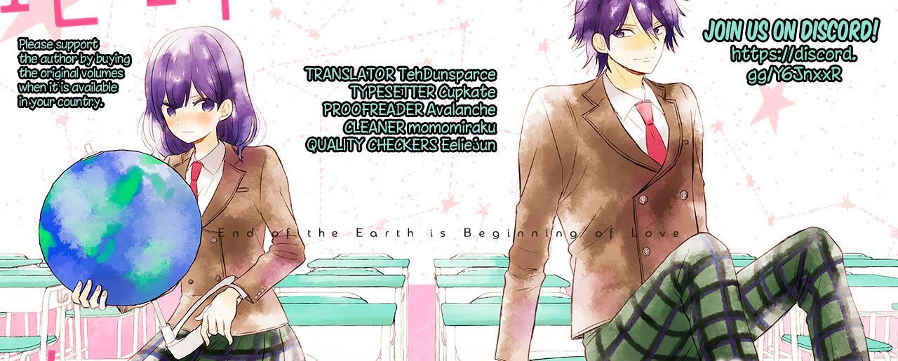 Chikyuu no Owari wa Koi no Hajimari Chapter 5 - halaman 2