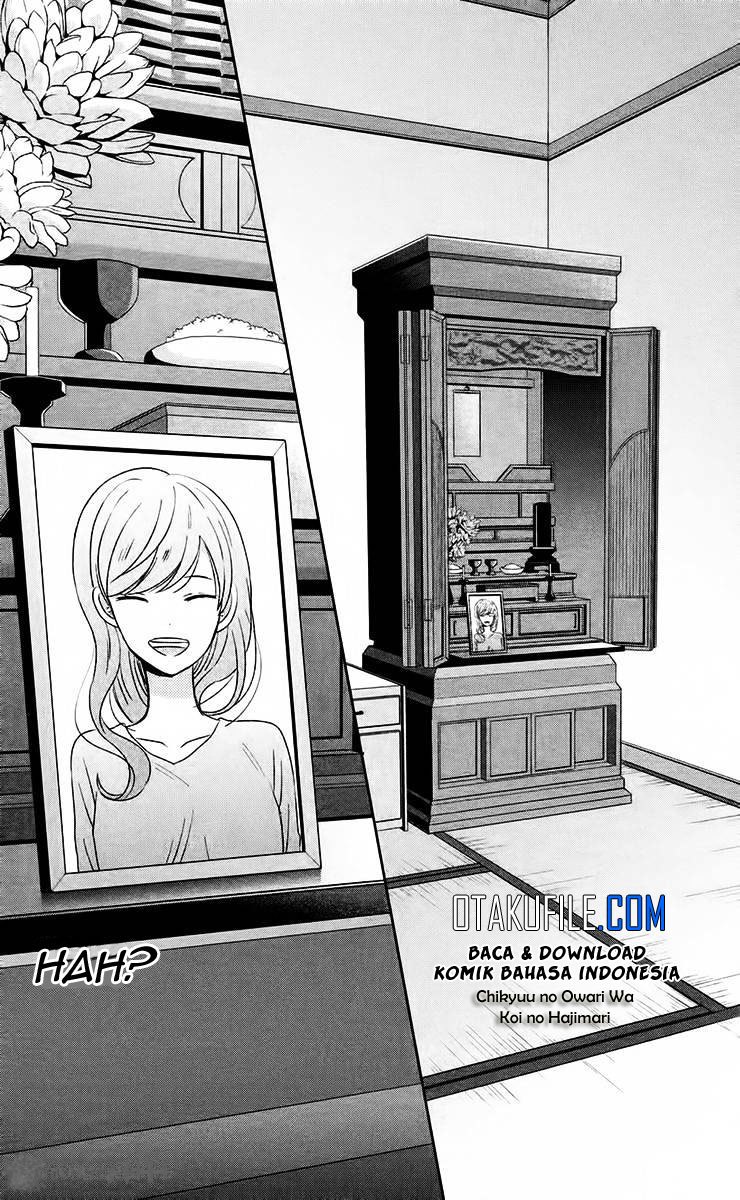 Chikyuu no Owari wa Koi no Hajimari Chapter 9 - halaman 19