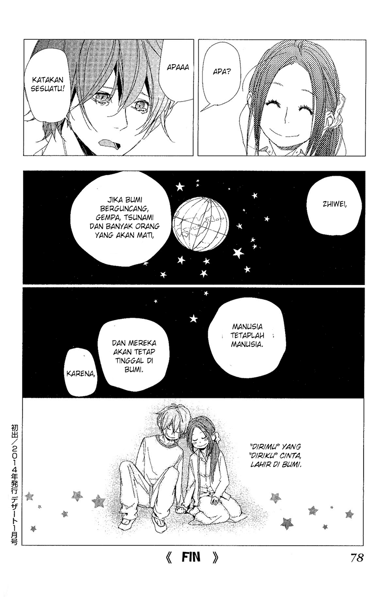 Chikyuu Umare no Anata e Chapter 0 - halaman 47