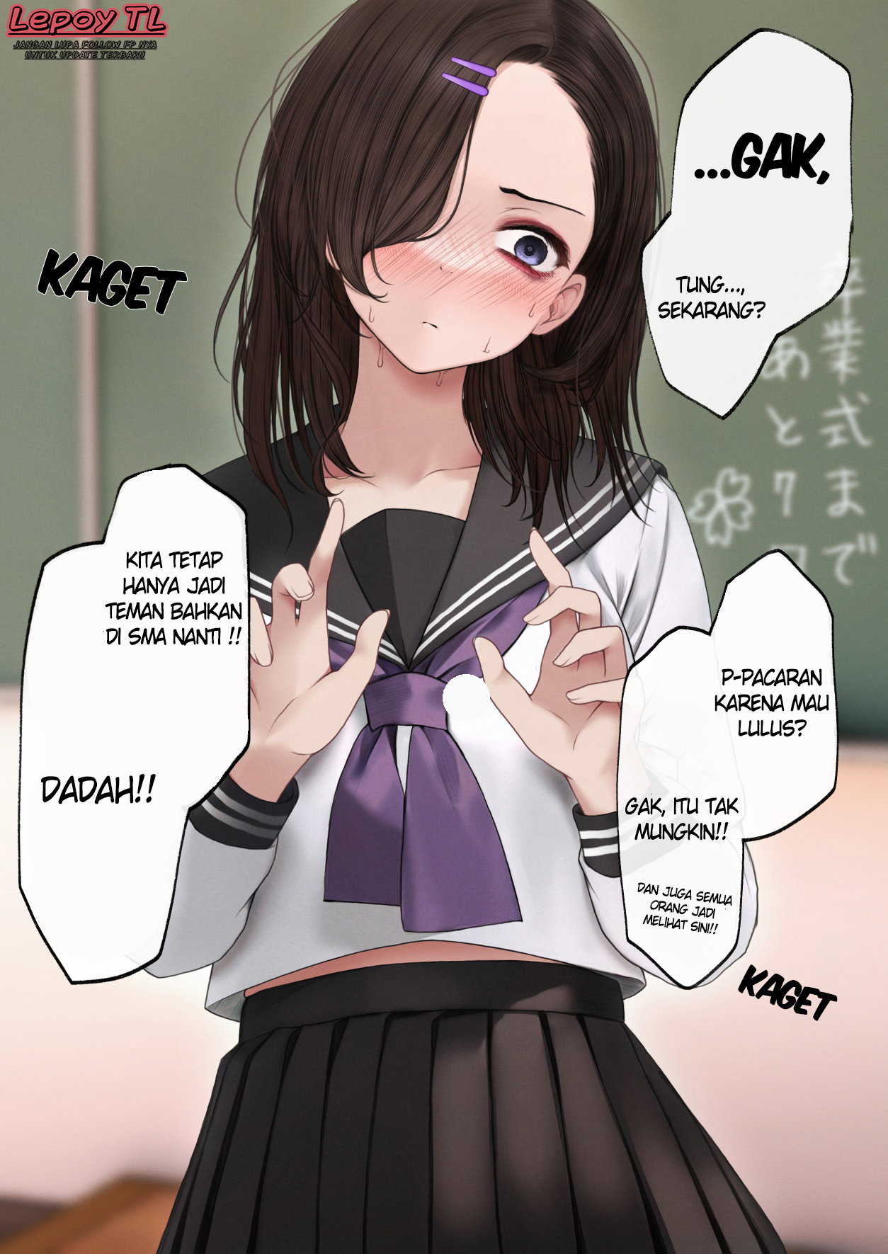 Childhood Friend Dating at the 10th Confession Chapter 3 - halaman 1