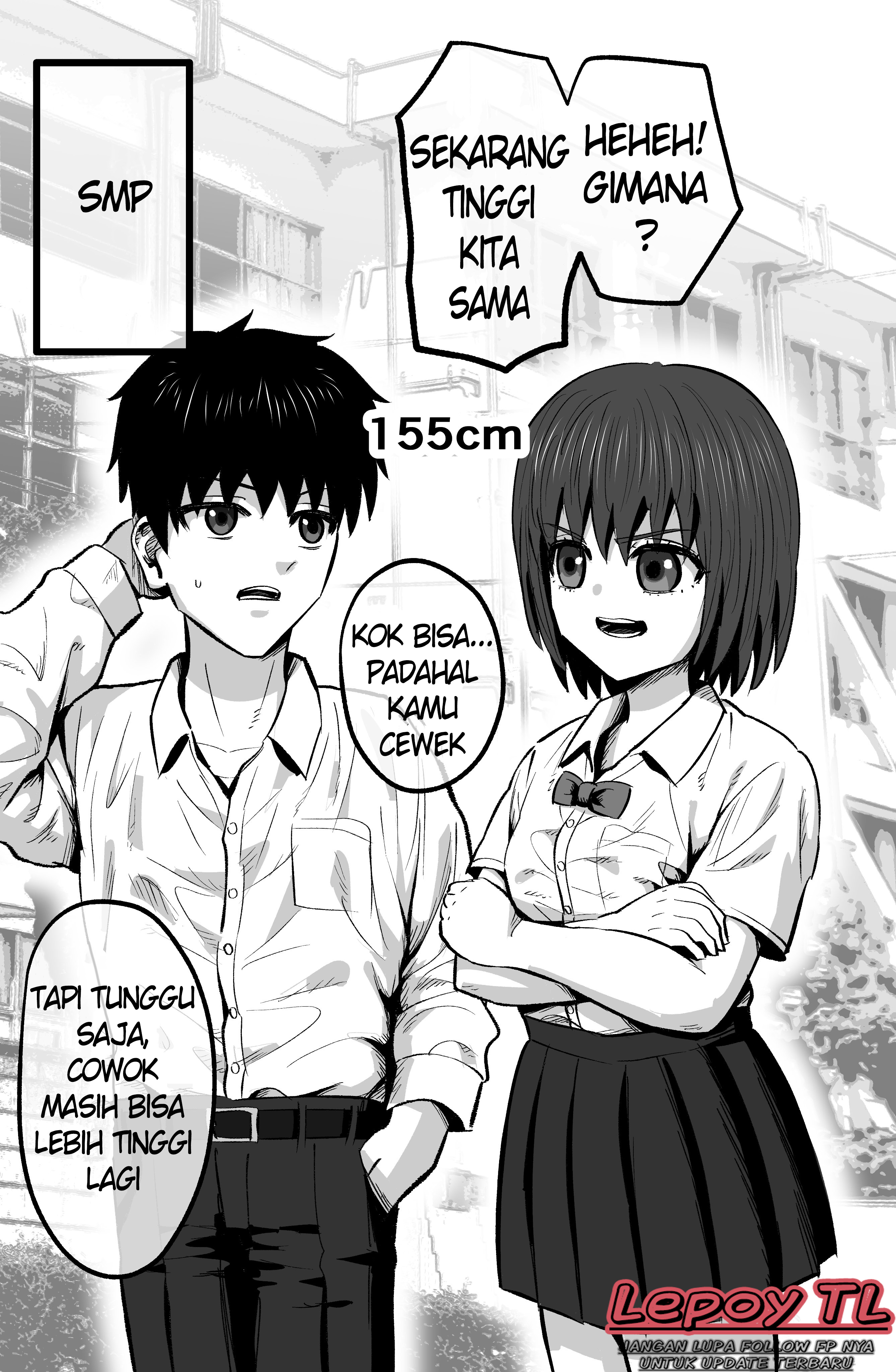 Childhood Friends Competing For Height Chapter 0 - halaman 2