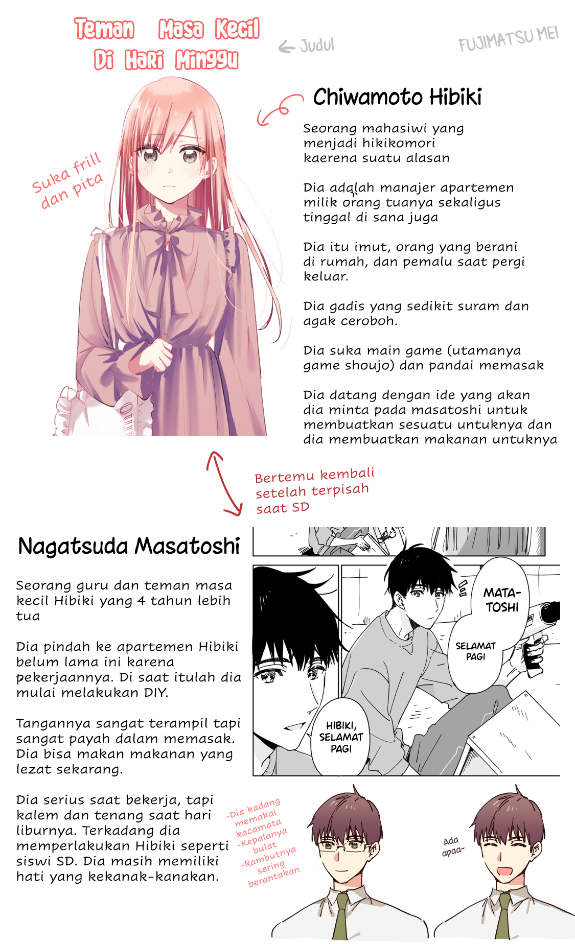 Childhood Friends on Sunday Chapter 1.5 - halaman 2