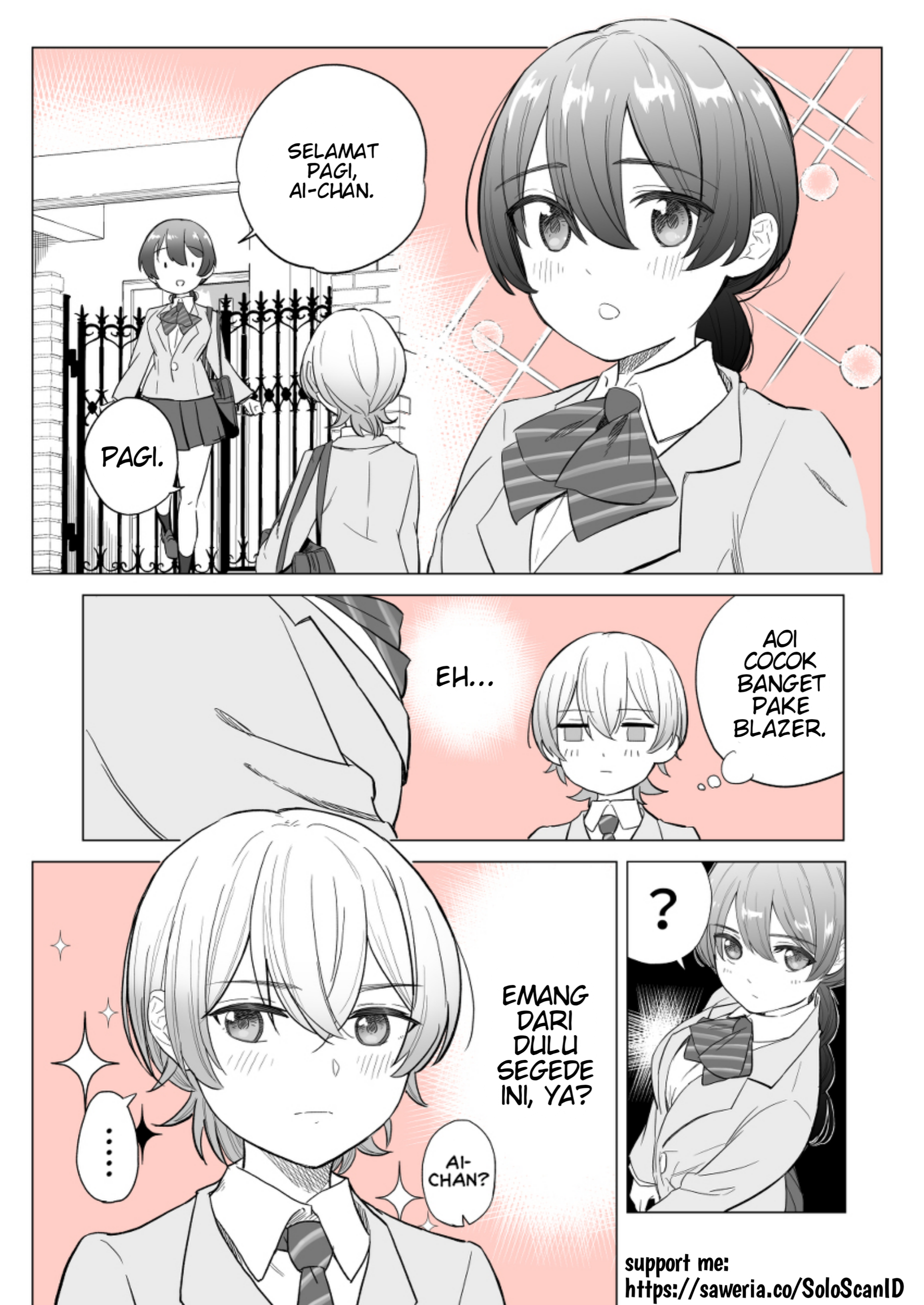 Childhood Friends Yuri Chapter 1 - halaman 1