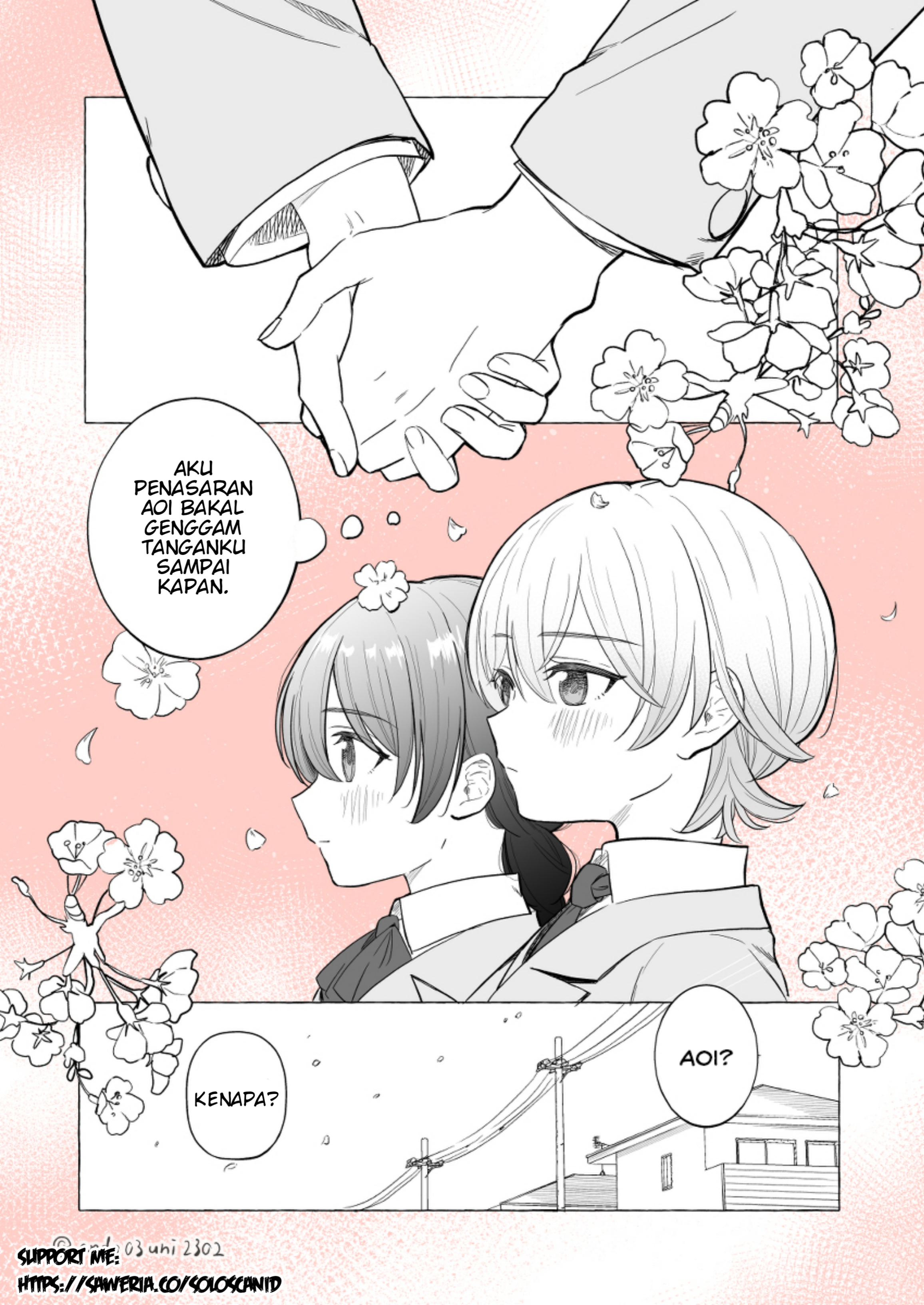 Childhood Friends Yuri Chapter 2 - halaman 1