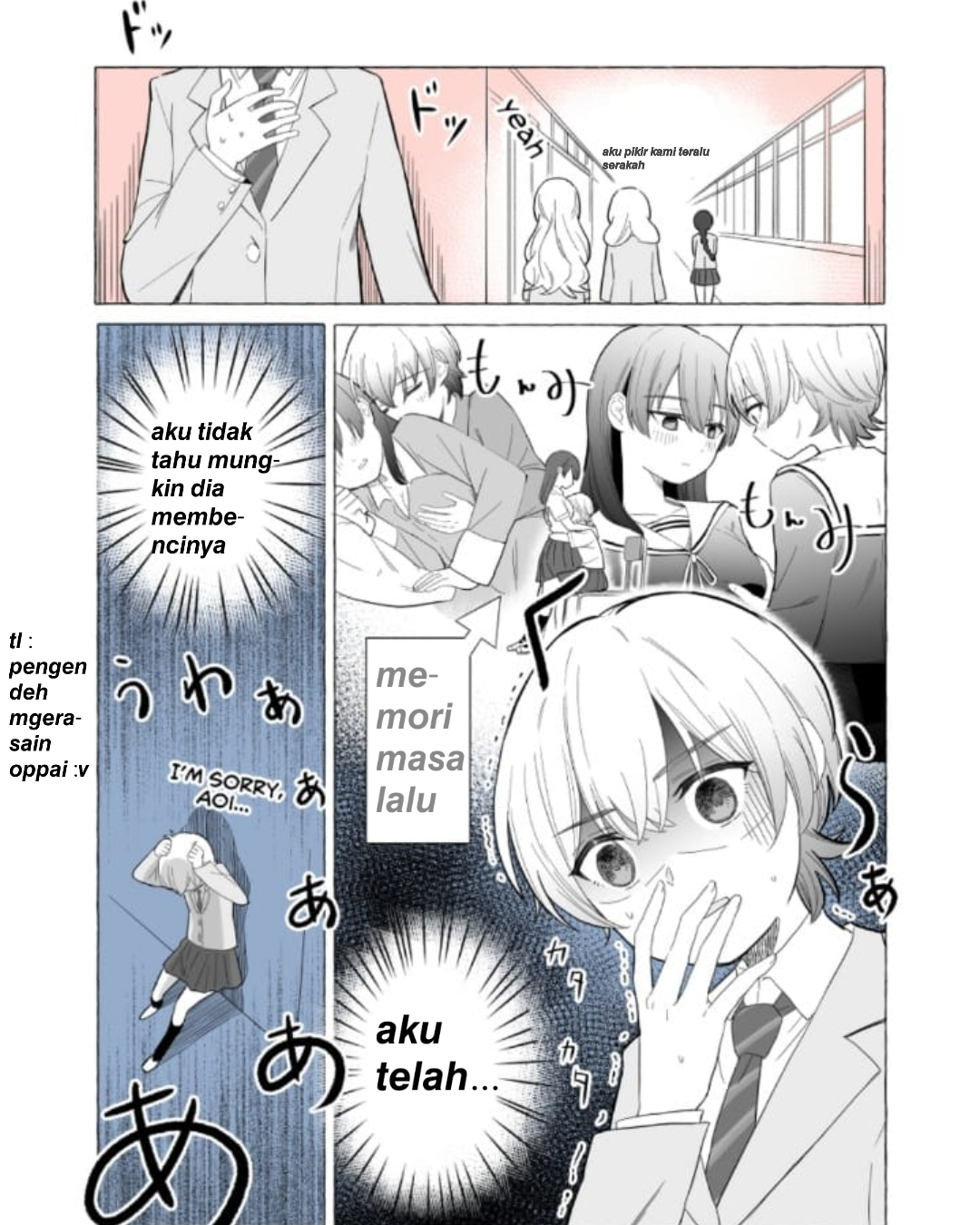 Childhood Friends Yuri Chapter 4 - halaman 3