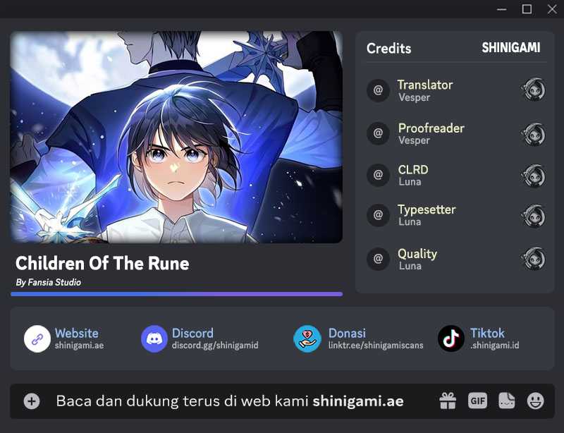 Children of the Rune Chapter 16 - halaman 1