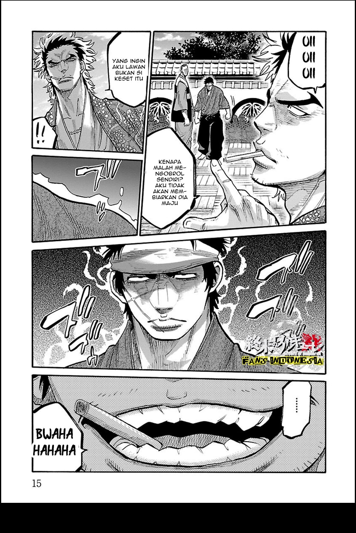 Chiruran: Shinsengumi Requiem Chapter 11 - halaman 14