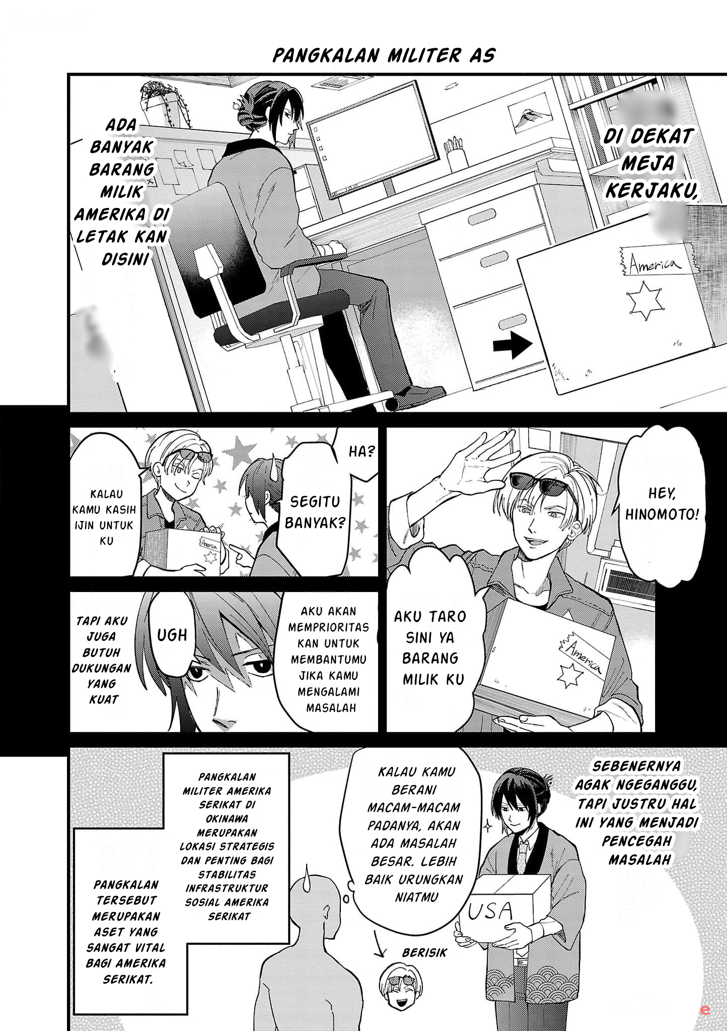Chiseigaku Boys: Kuni ga Salaryman ni Natte Hataraku Kaisha Chapter 1 - halaman 13