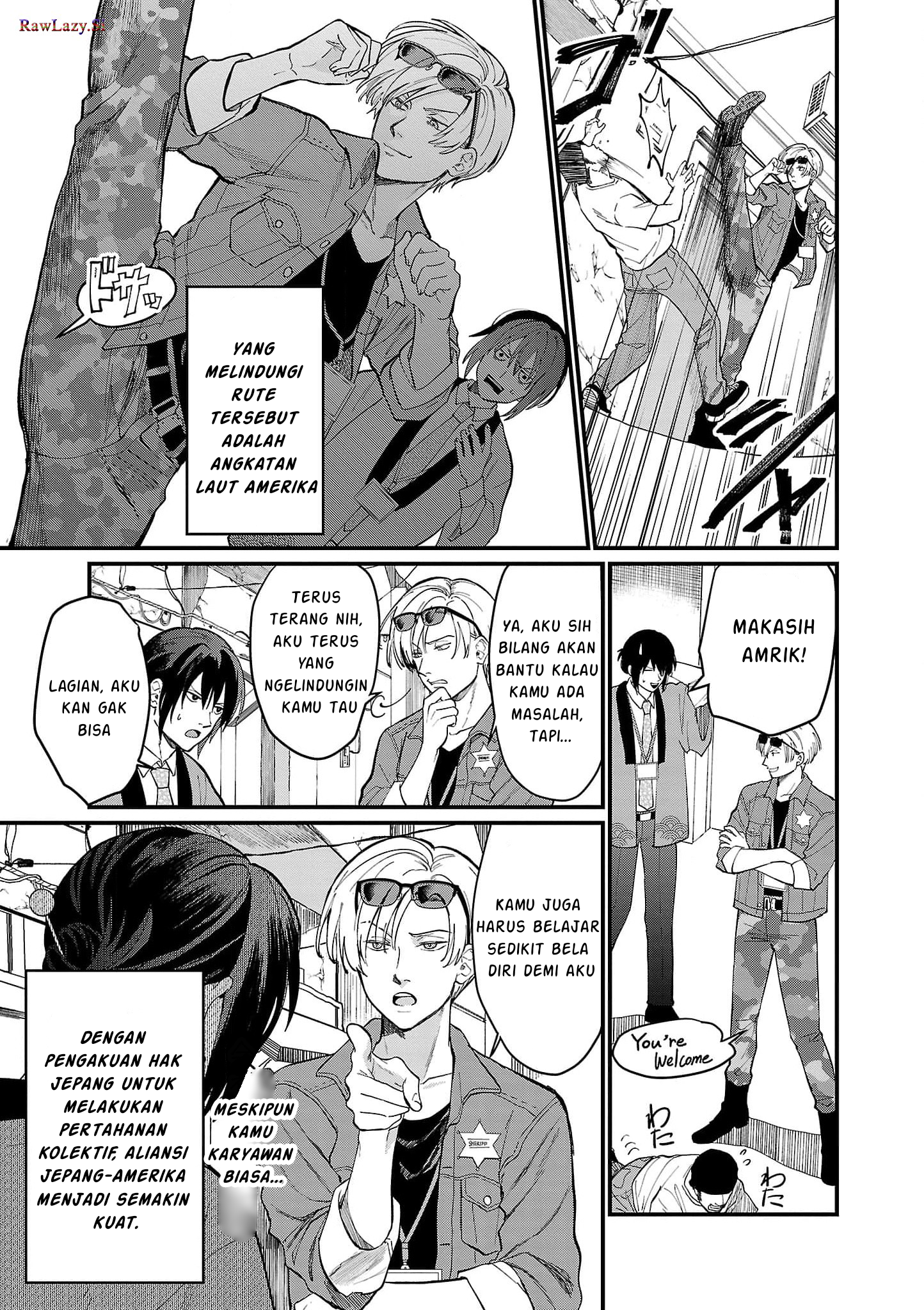 Chiseigaku Boys: Kuni ga Salaryman ni Natte Hataraku Kaisha Chapter 1 - halaman 16
