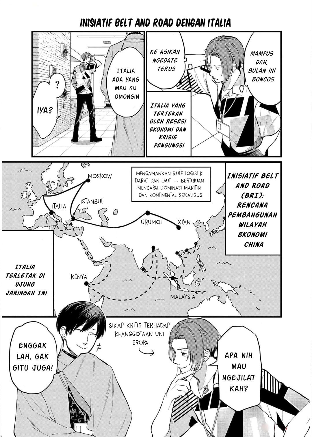 Chiseigaku Boys: Kuni ga Salaryman ni Natte Hataraku Kaisha Chapter 11 - halaman 13
