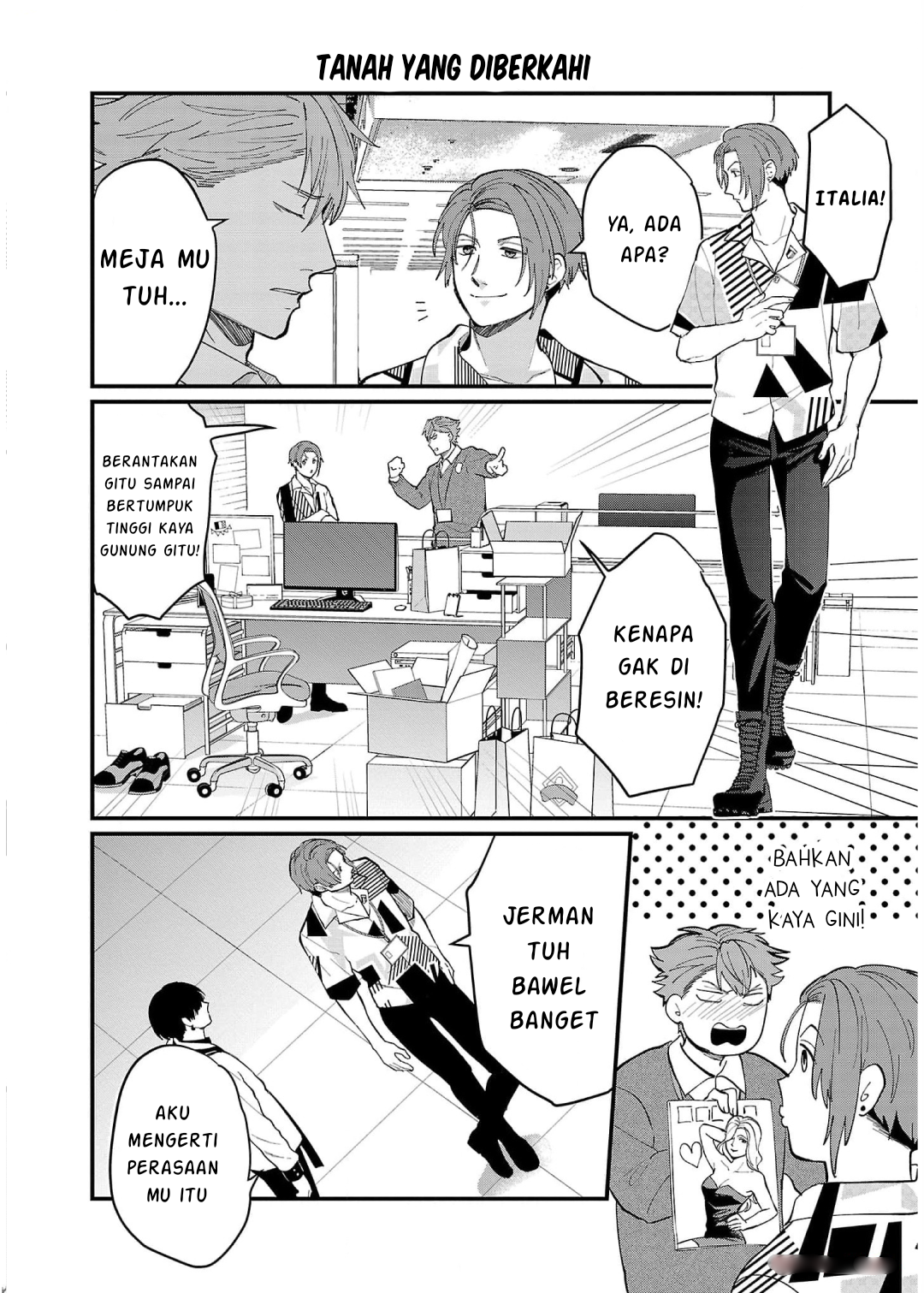 Chiseigaku Boys: Kuni ga Salaryman ni Natte Hataraku Kaisha Chapter 11 - halaman 8
