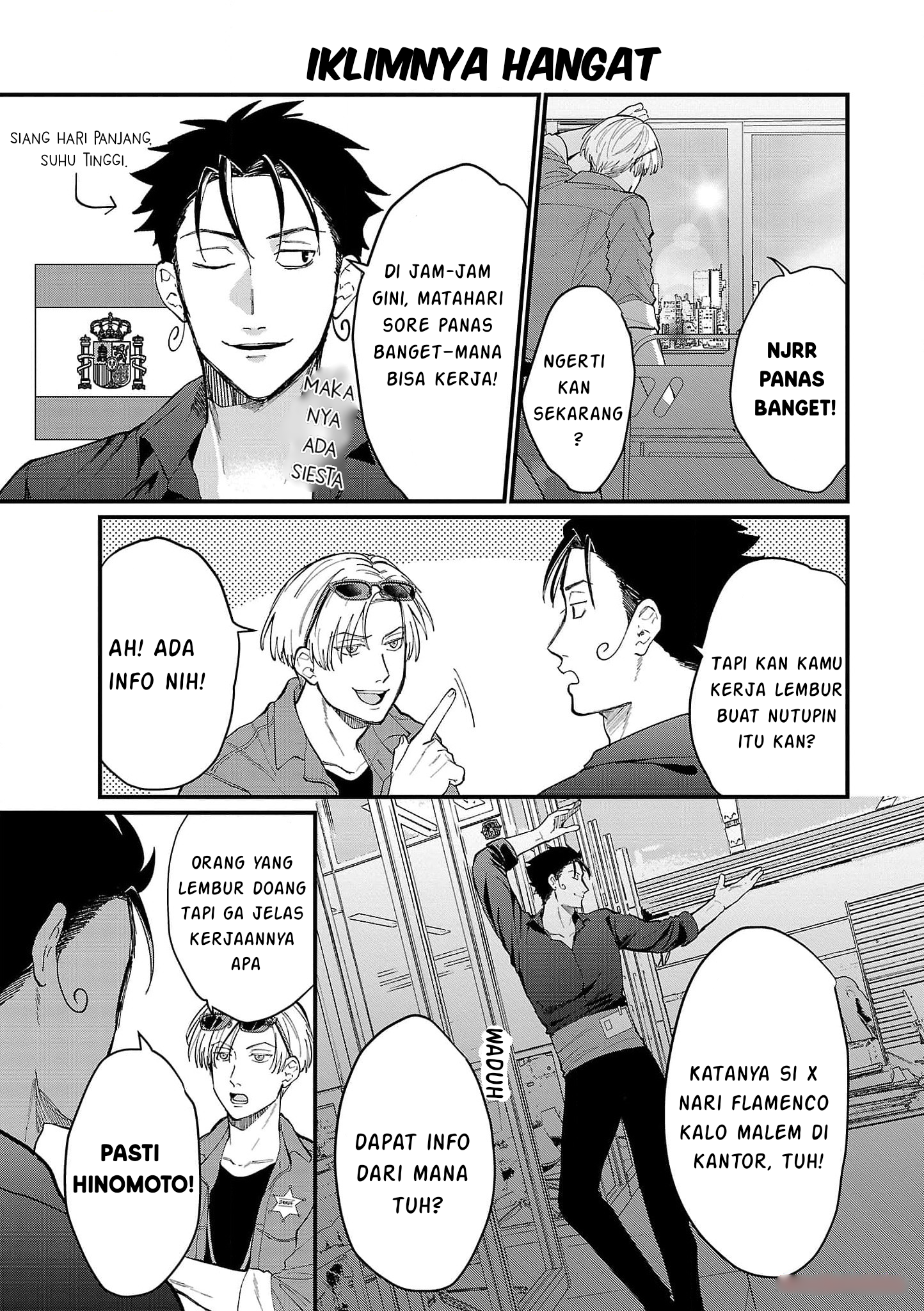 Chiseigaku Boys: Kuni ga Salaryman ni Natte Hataraku Kaisha Chapter 12 - halaman 4