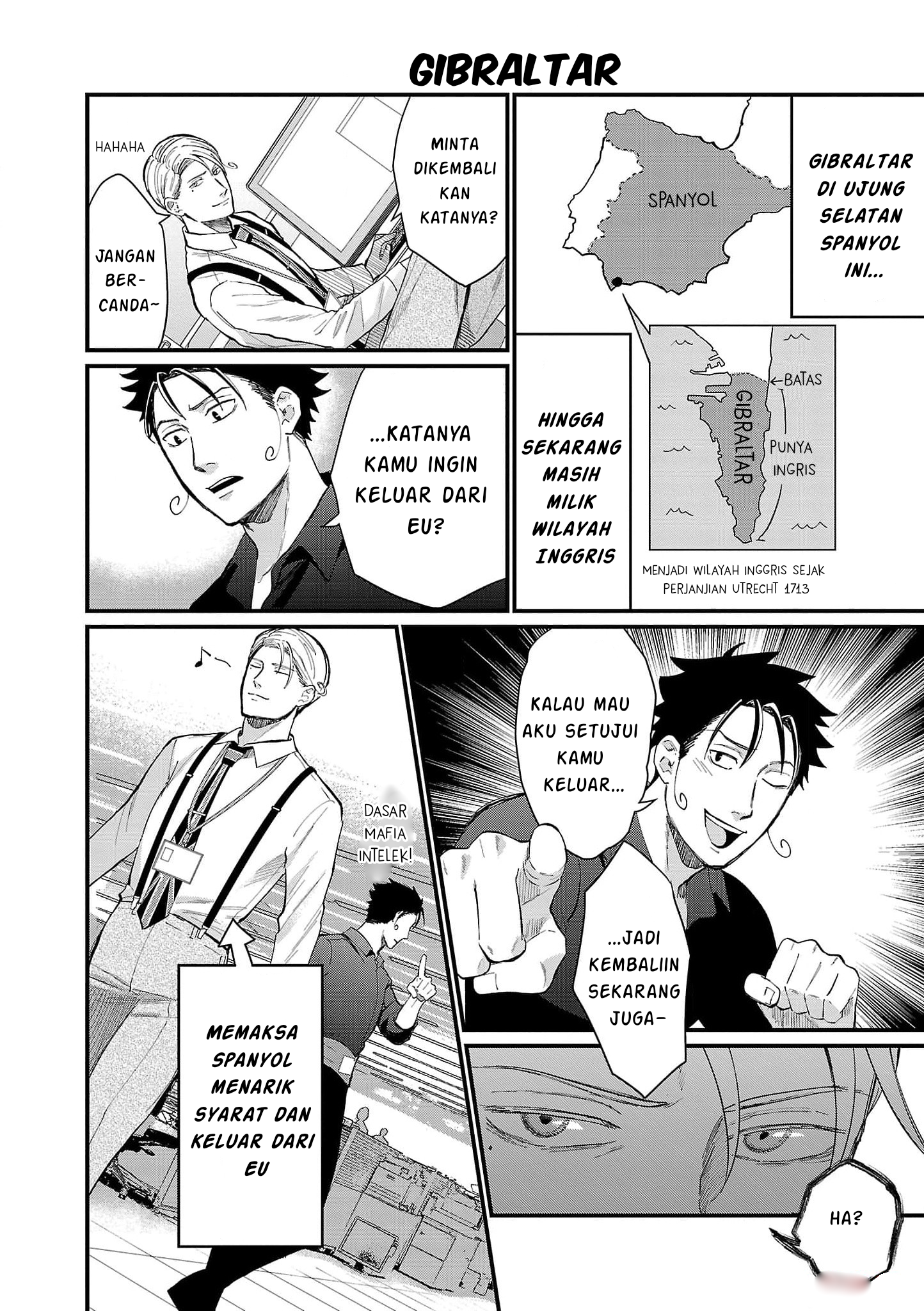 Chiseigaku Boys: Kuni ga Salaryman ni Natte Hataraku Kaisha Chapter 12 - halaman 9