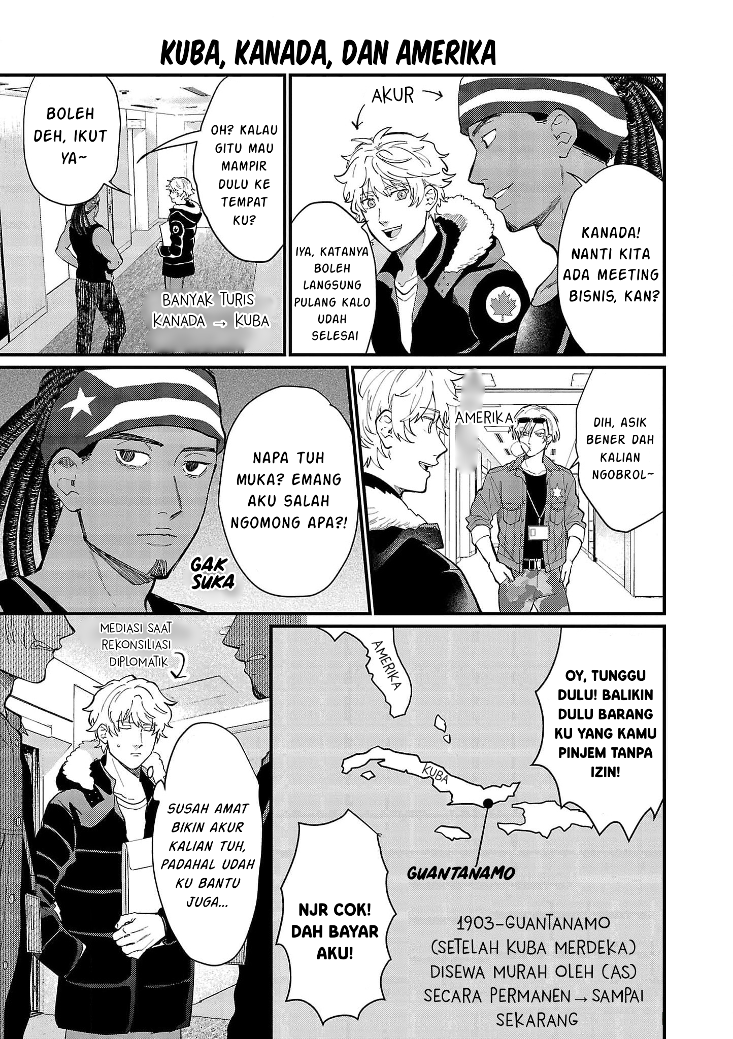 Chiseigaku Boys: Kuni ga Salaryman ni Natte Hataraku Kaisha Chapter 14 - halaman 12