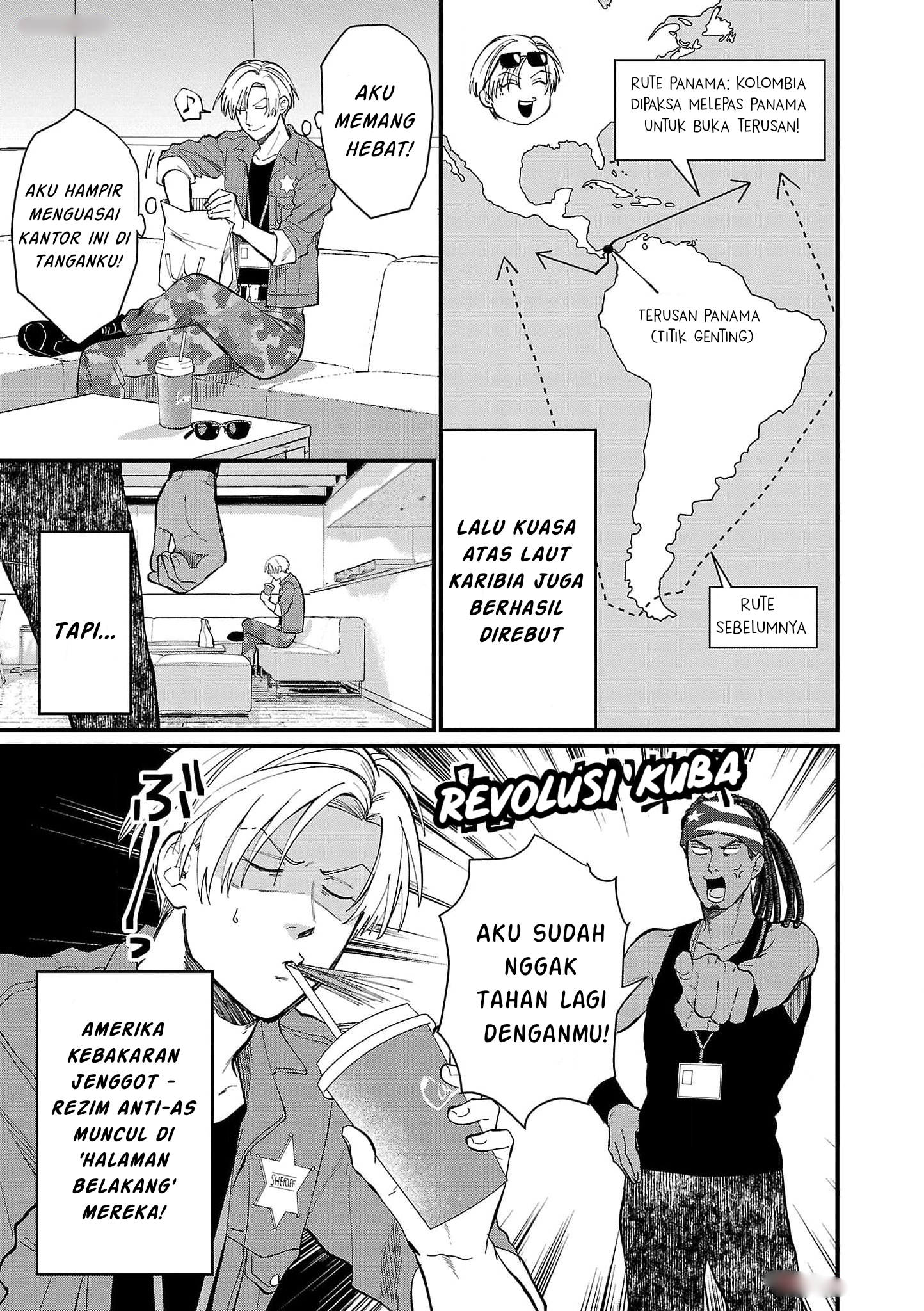 Chiseigaku Boys: Kuni ga Salaryman ni Natte Hataraku Kaisha Chapter 14 - halaman 8