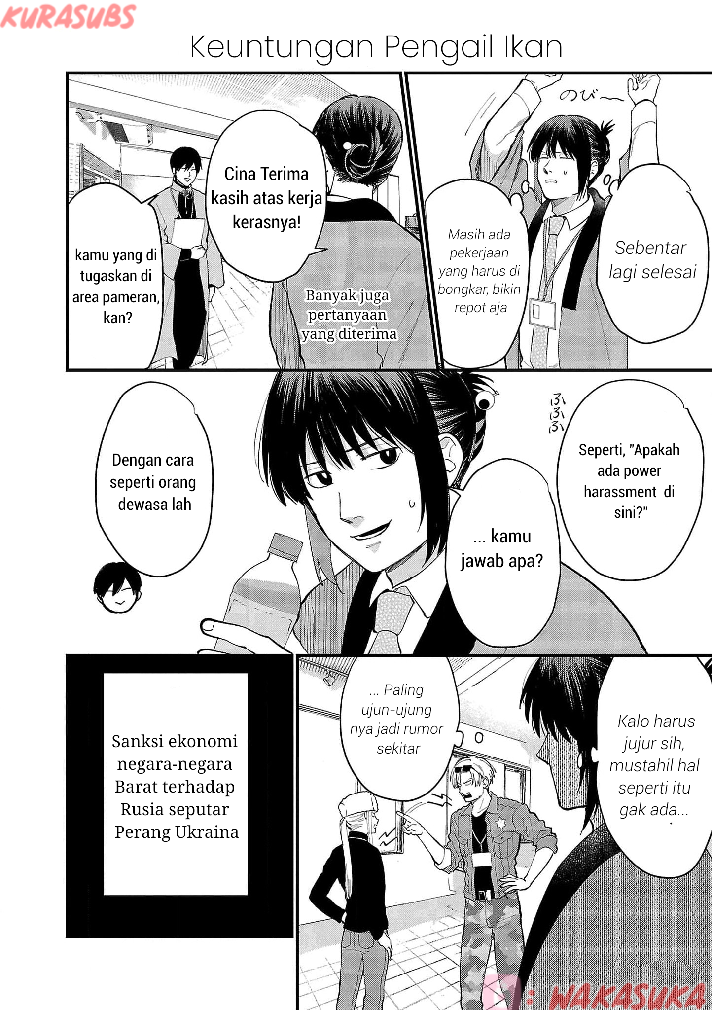 Chiseigaku Boys: Kuni ga Salaryman ni Natte Hataraku Kaisha Chapter 20 - halaman 10