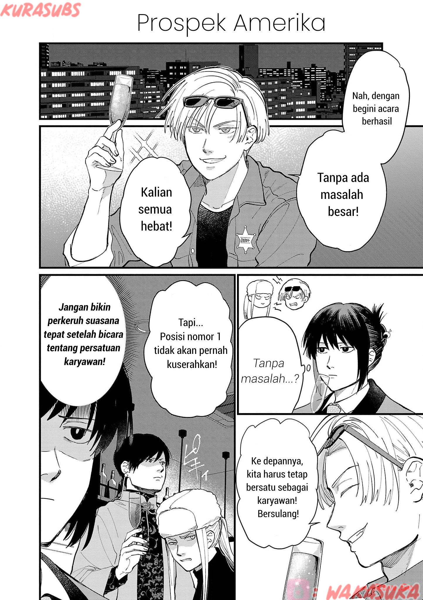 Chiseigaku Boys: Kuni ga Salaryman ni Natte Hataraku Kaisha Chapter 20 - halaman 12
