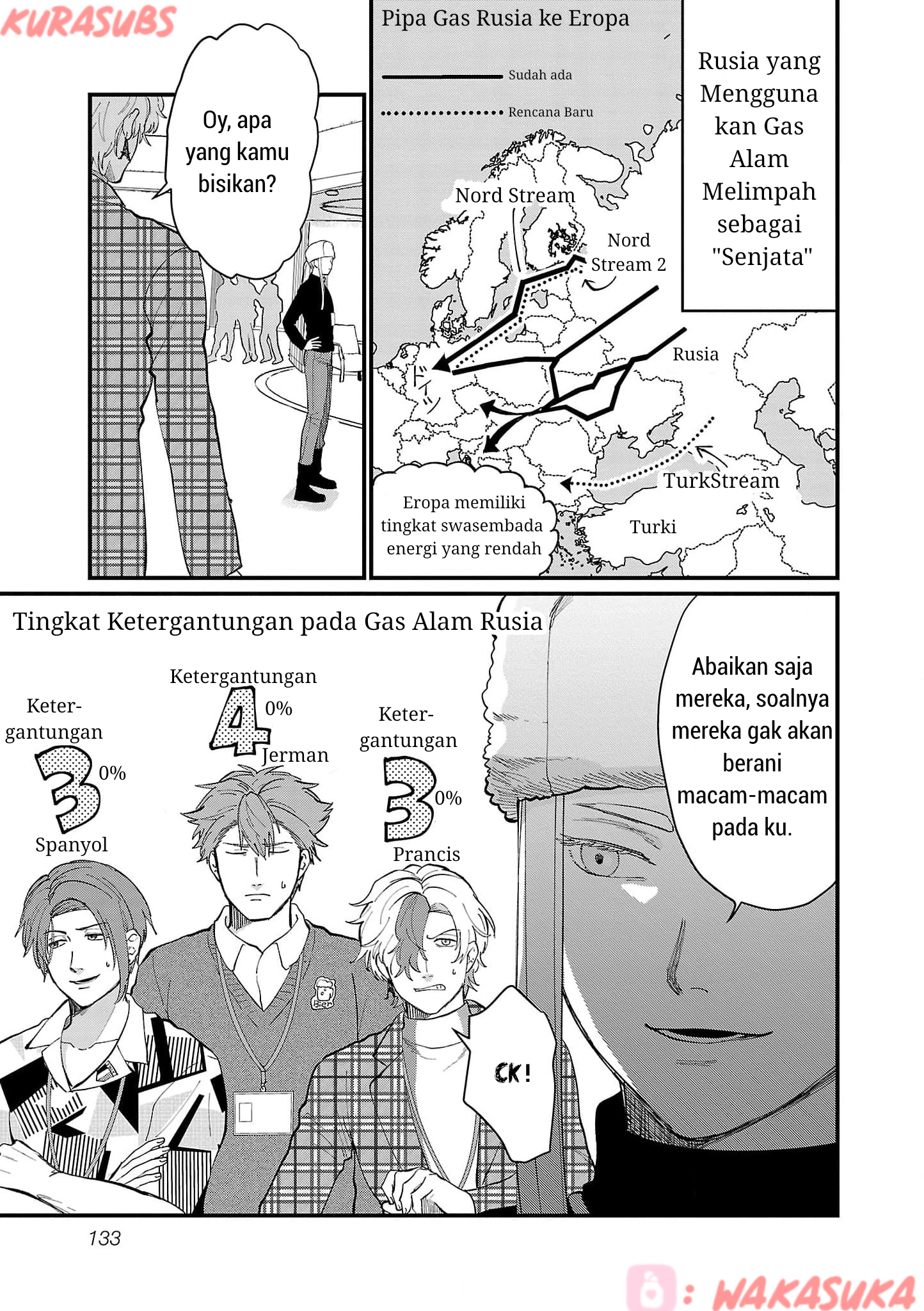 Chiseigaku Boys: Kuni ga Salaryman ni Natte Hataraku Kaisha Chapter 20 - halaman 7