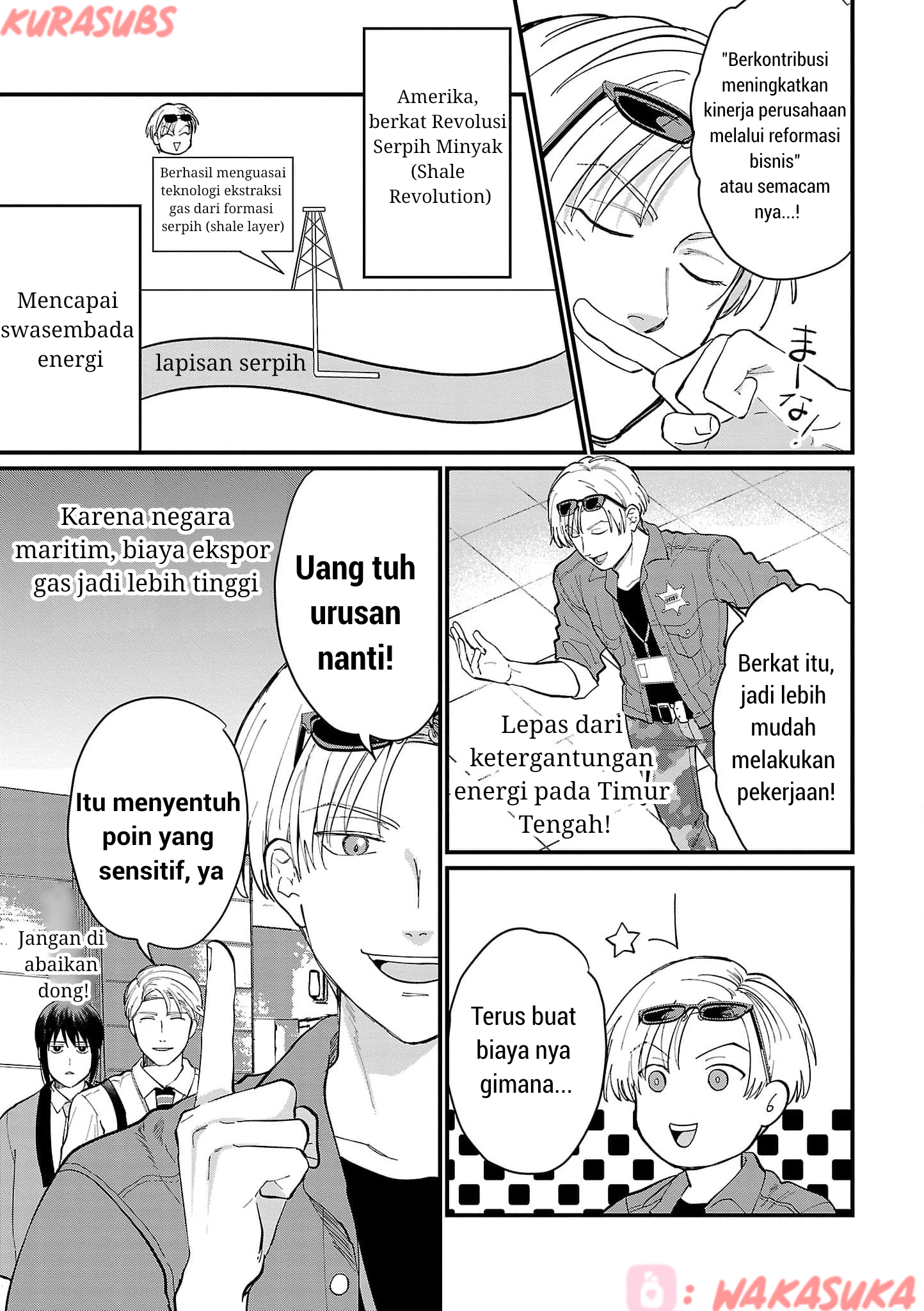 Chiseigaku Boys: Kuni ga Salaryman ni Natte Hataraku Kaisha Chapter 20 - halaman 9