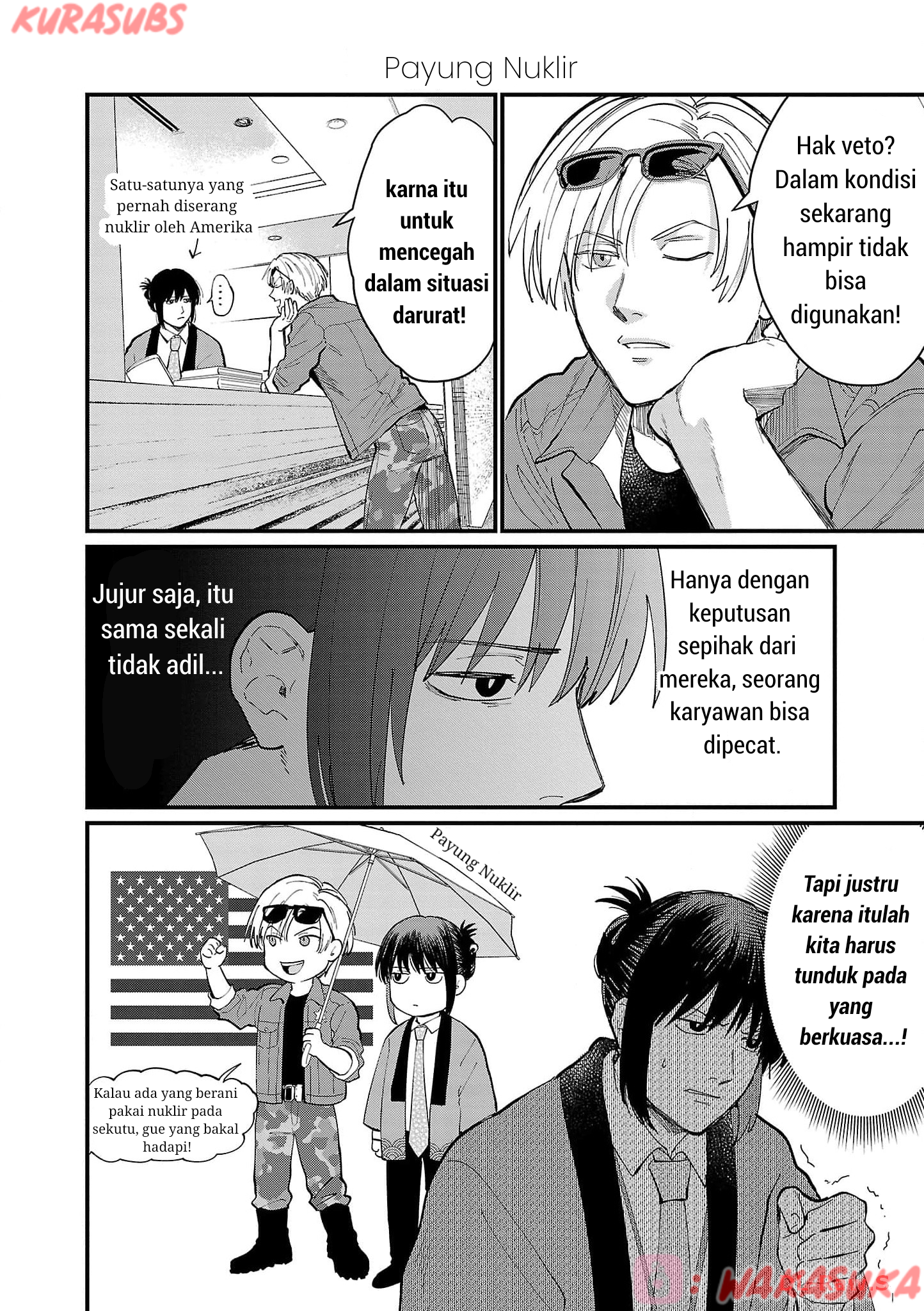 Chiseigaku Boys: Kuni ga Salaryman ni Natte Hataraku Kaisha Chapter 21 - halaman 10