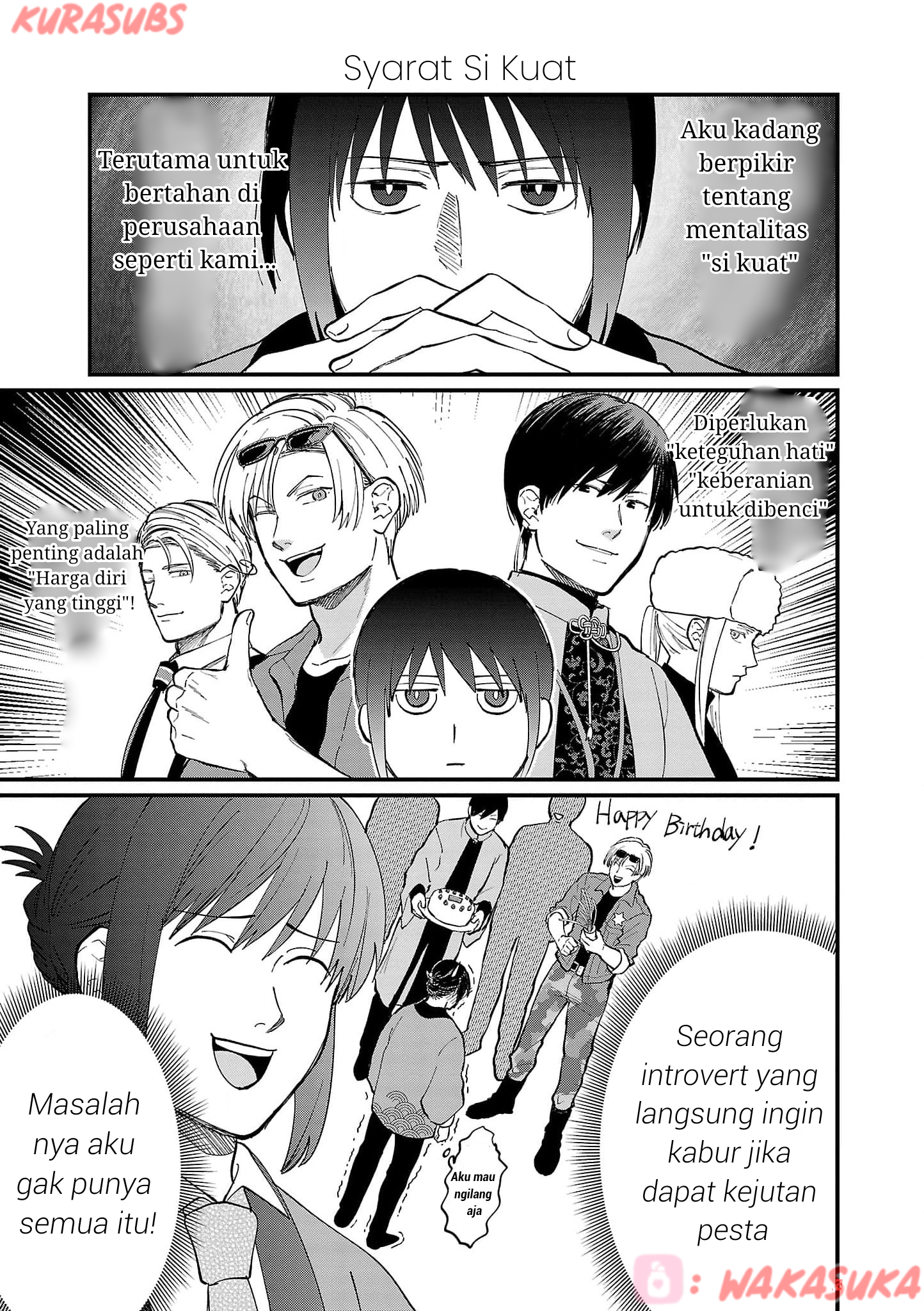Chiseigaku Boys: Kuni ga Salaryman ni Natte Hataraku Kaisha Chapter 21 - halaman 7