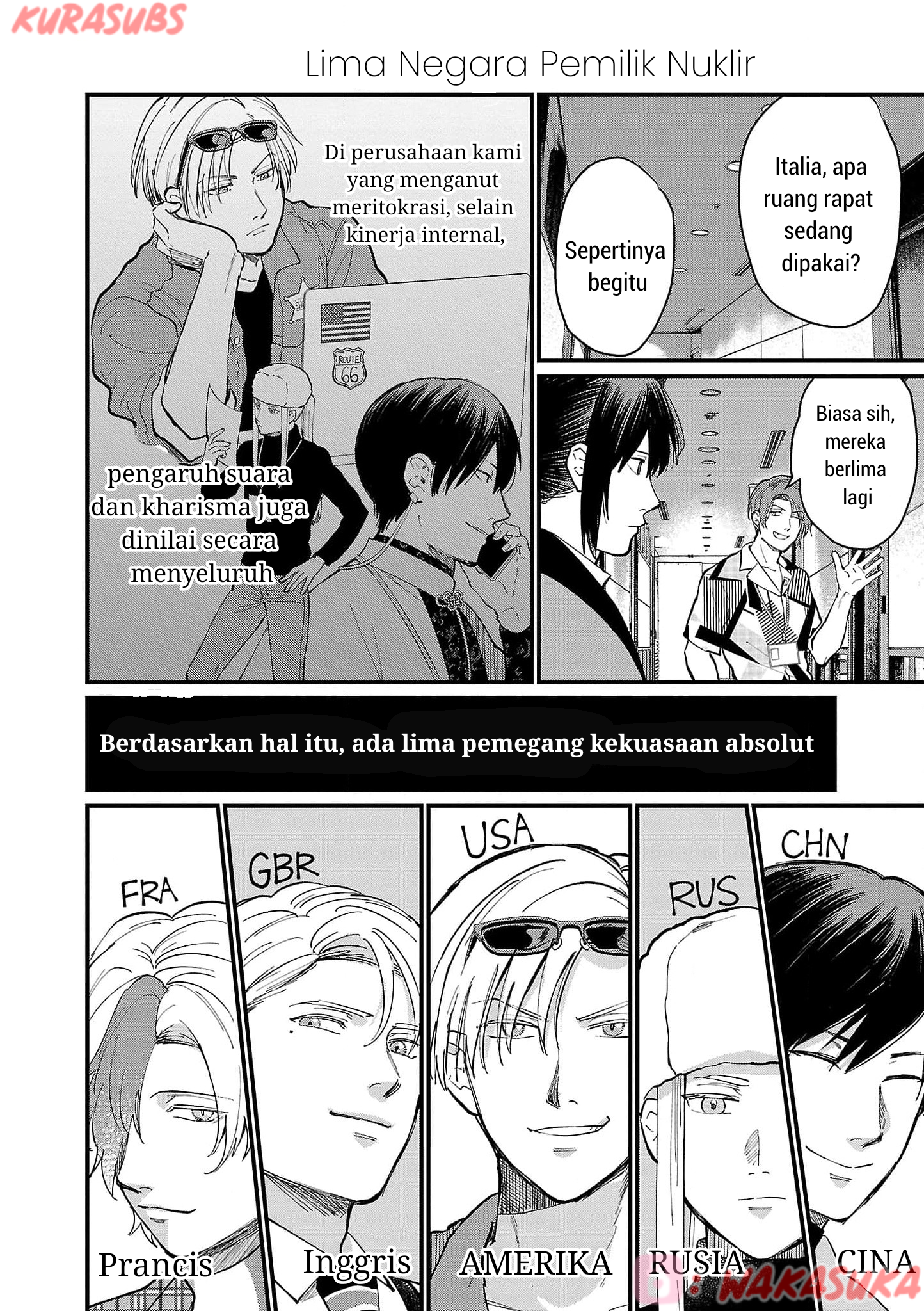 Chiseigaku Boys: Kuni ga Salaryman ni Natte Hataraku Kaisha Chapter 21 - halaman 8