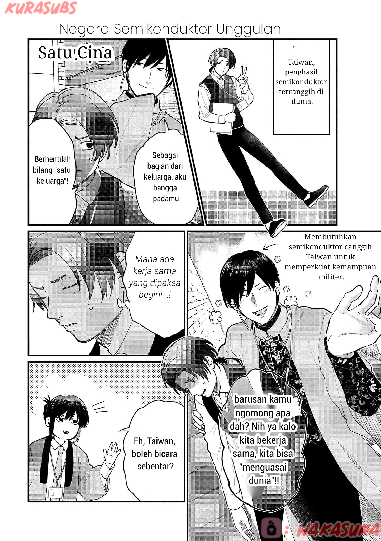 Chiseigaku Boys: Kuni ga Salaryman ni Natte Hataraku Kaisha Chapter 22 - halaman 8