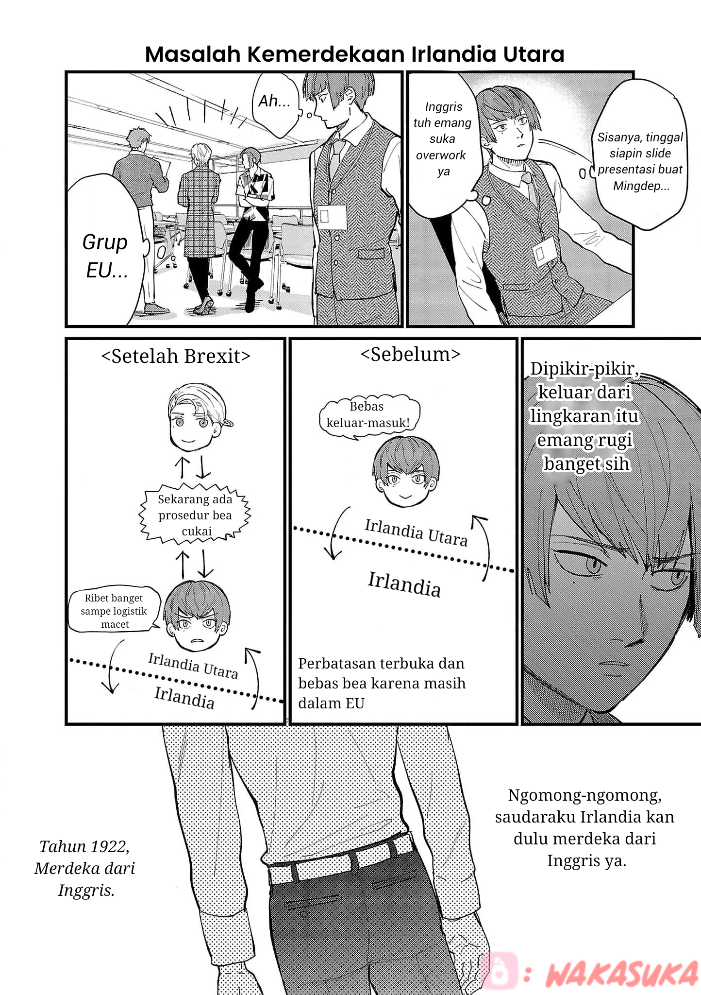 Chiseigaku Boys: Kuni ga Salaryman ni Natte Hataraku Kaisha Chapter 25 - halaman 10