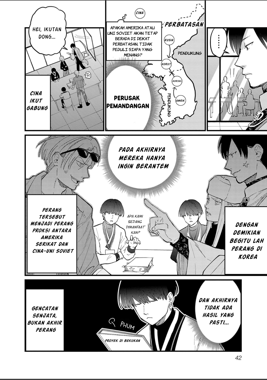 Chiseigaku Boys: Kuni ga Salaryman ni Natte Hataraku Kaisha Chapter 3 - halaman 11