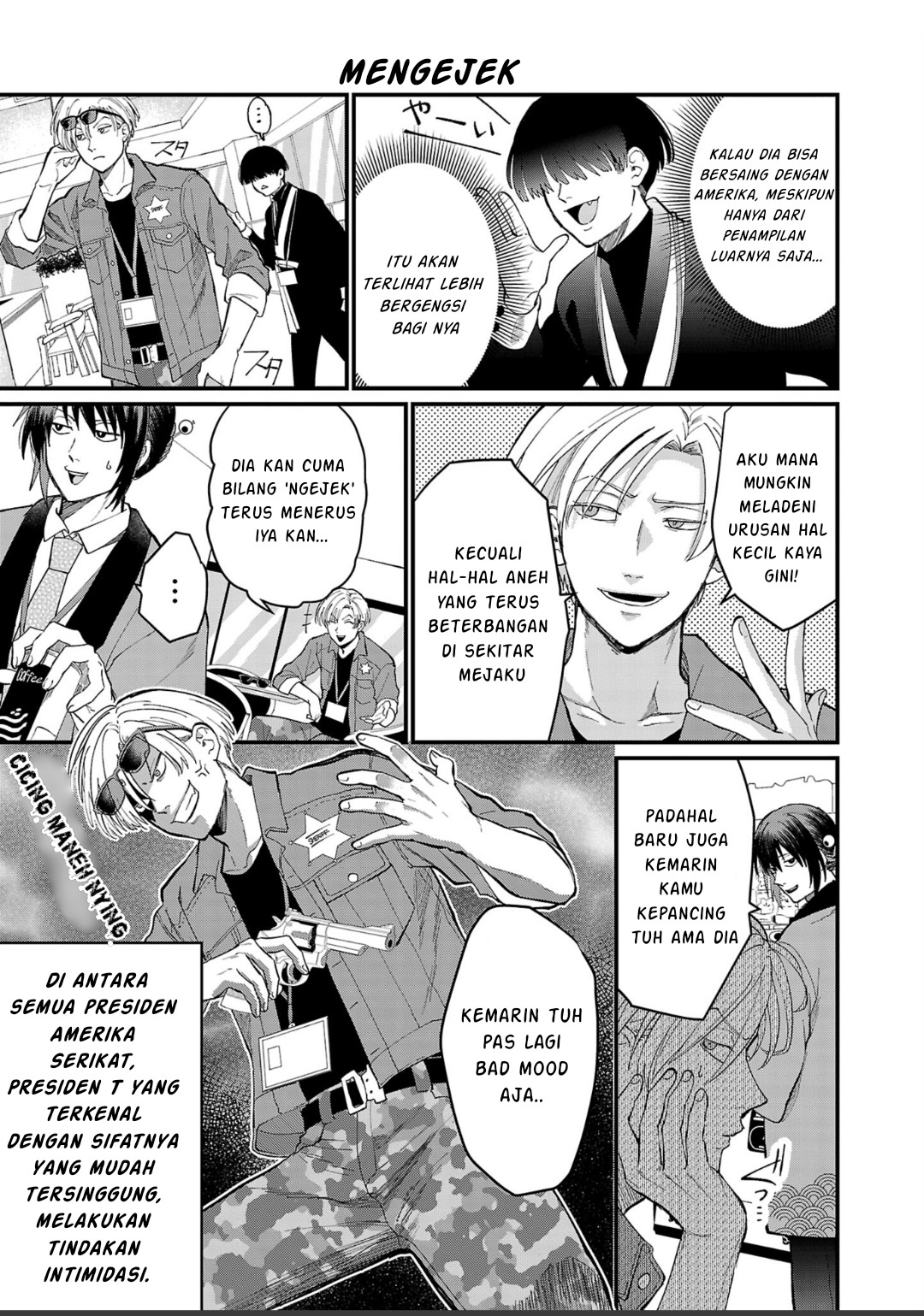 Chiseigaku Boys: Kuni ga Salaryman ni Natte Hataraku Kaisha Chapter 4 - halaman 10