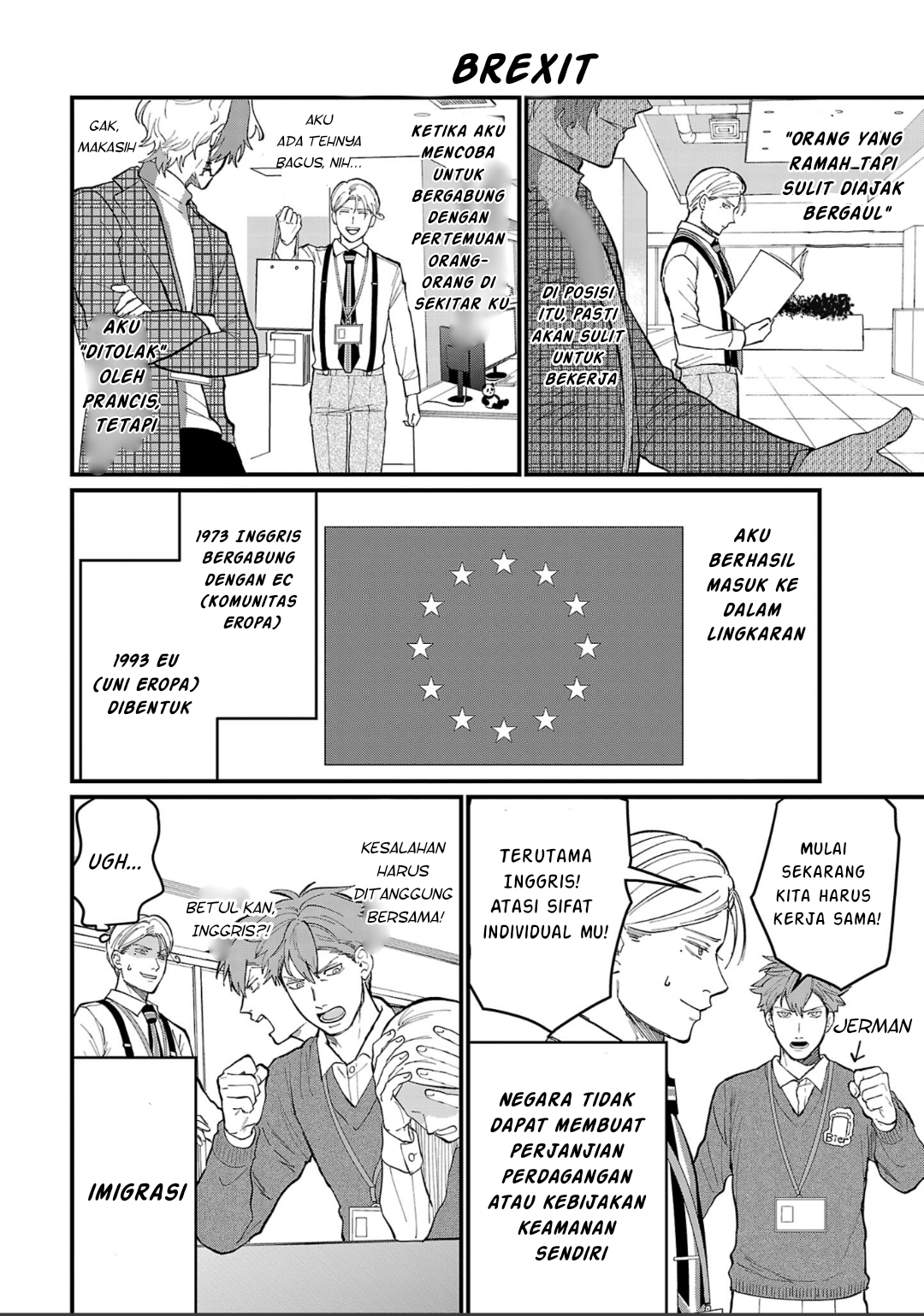 Chiseigaku Boys: Kuni ga Salaryman ni Natte Hataraku Kaisha Chapter 5 - halaman 9