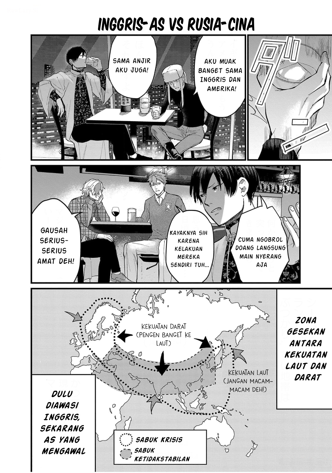 Chiseigaku Boys: Kuni ga Salaryman ni Natte Hataraku Kaisha Chapter 8 - halaman 10