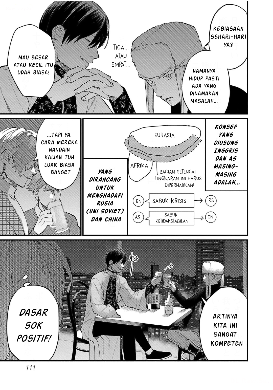Chiseigaku Boys: Kuni ga Salaryman ni Natte Hataraku Kaisha Chapter 8 - halaman 11