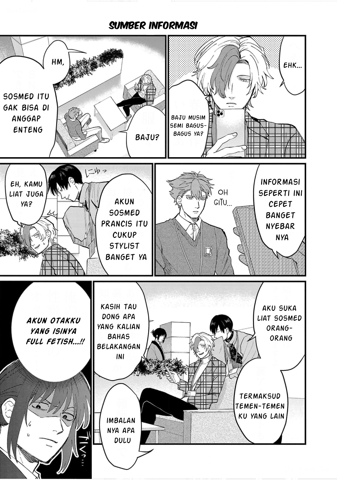 Chiseigaku Boys: Kuni ga Salaryman ni Natte Hataraku Kaisha Chapter 8 - halaman 5