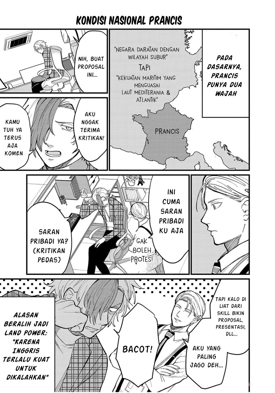 Chiseigaku Boys: Kuni ga Salaryman ni Natte Hataraku Kaisha Chapter 9 - halaman 4