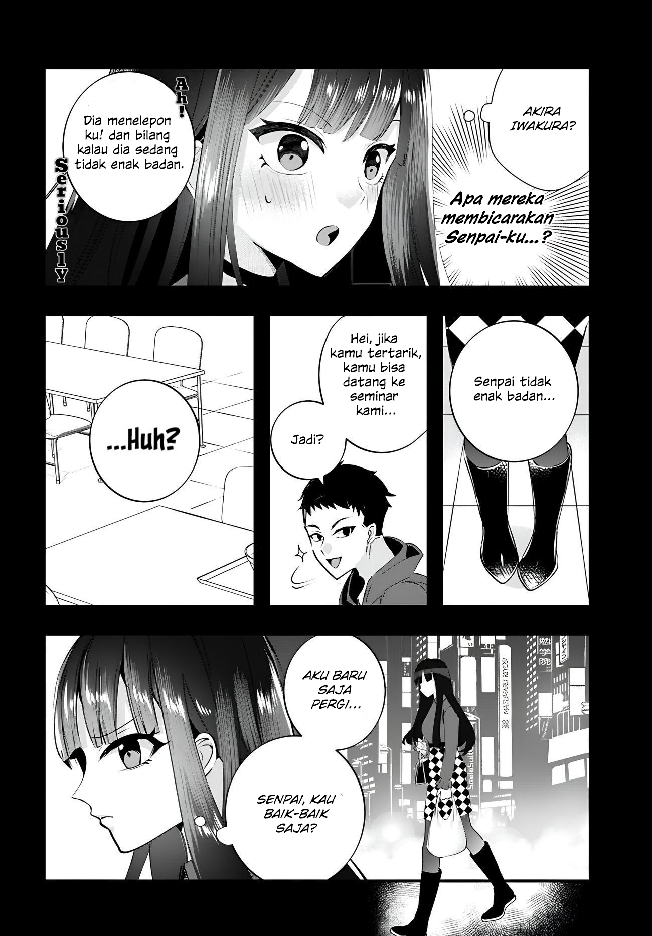 Chiteki de Cool na Kouhai Bijo, Ore no Kaineko ni Naru Chapter 10 - halaman 4